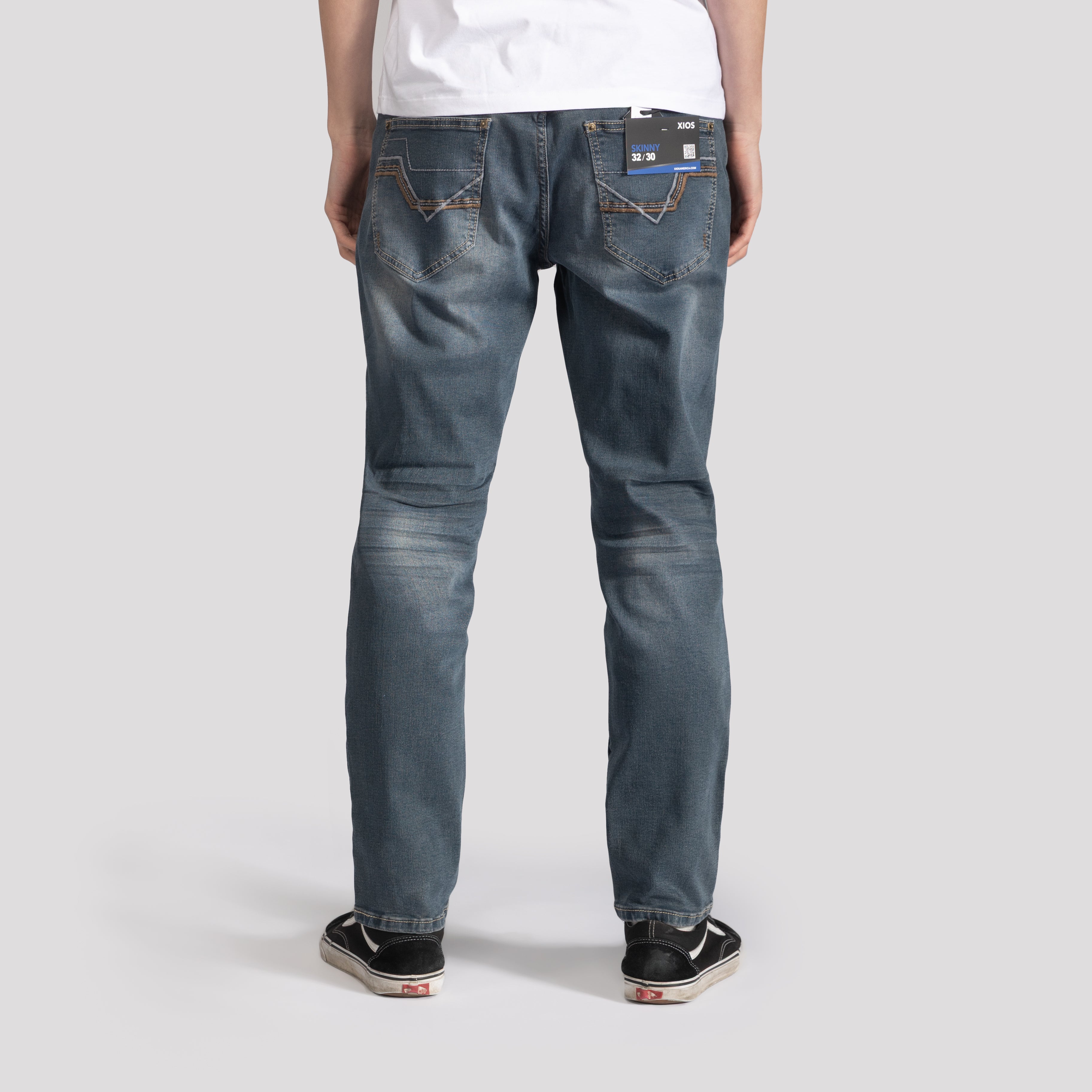 Lightly Ripped Skinny Jeans - XIOS