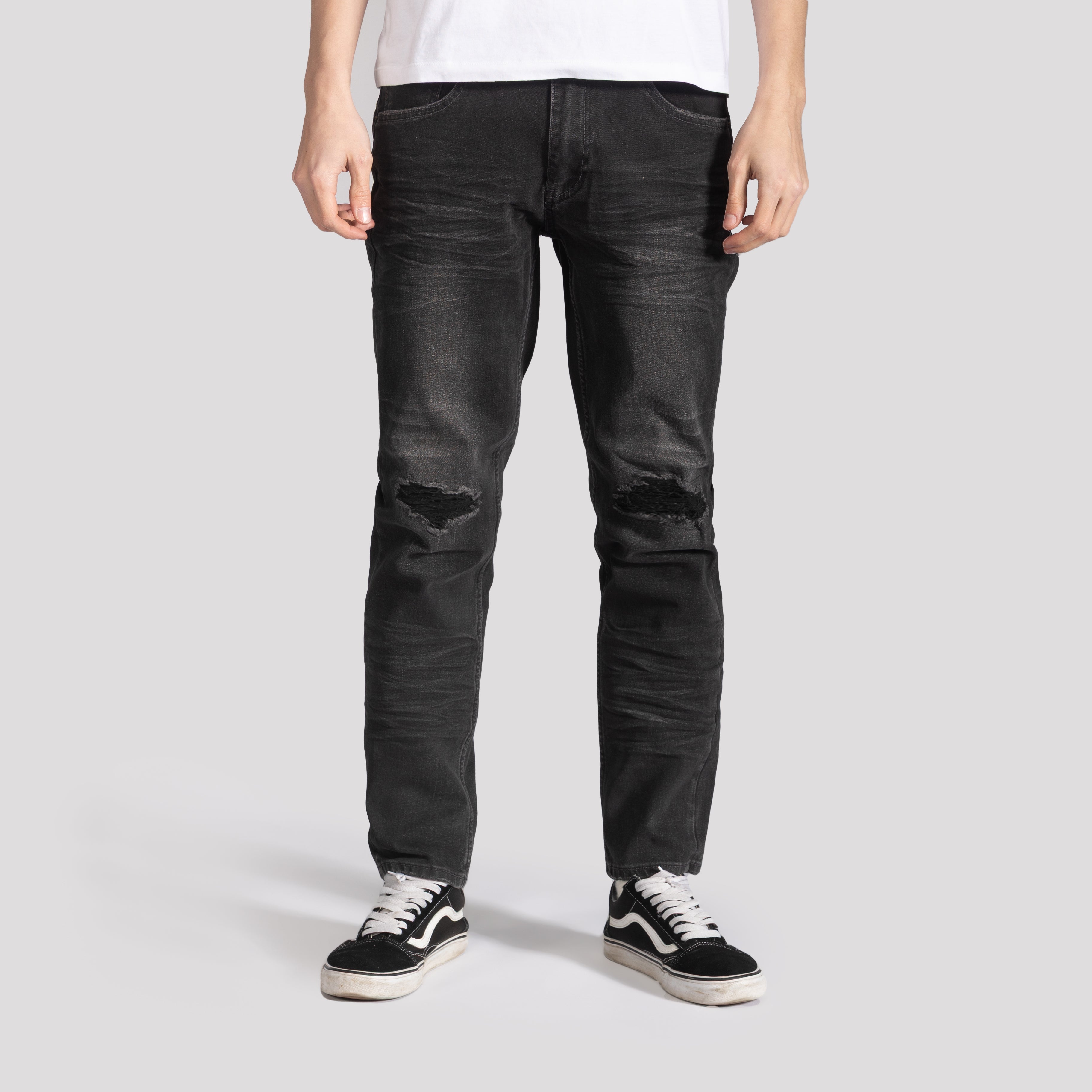 Lightly Ripped Skinny Jeans - XIOS