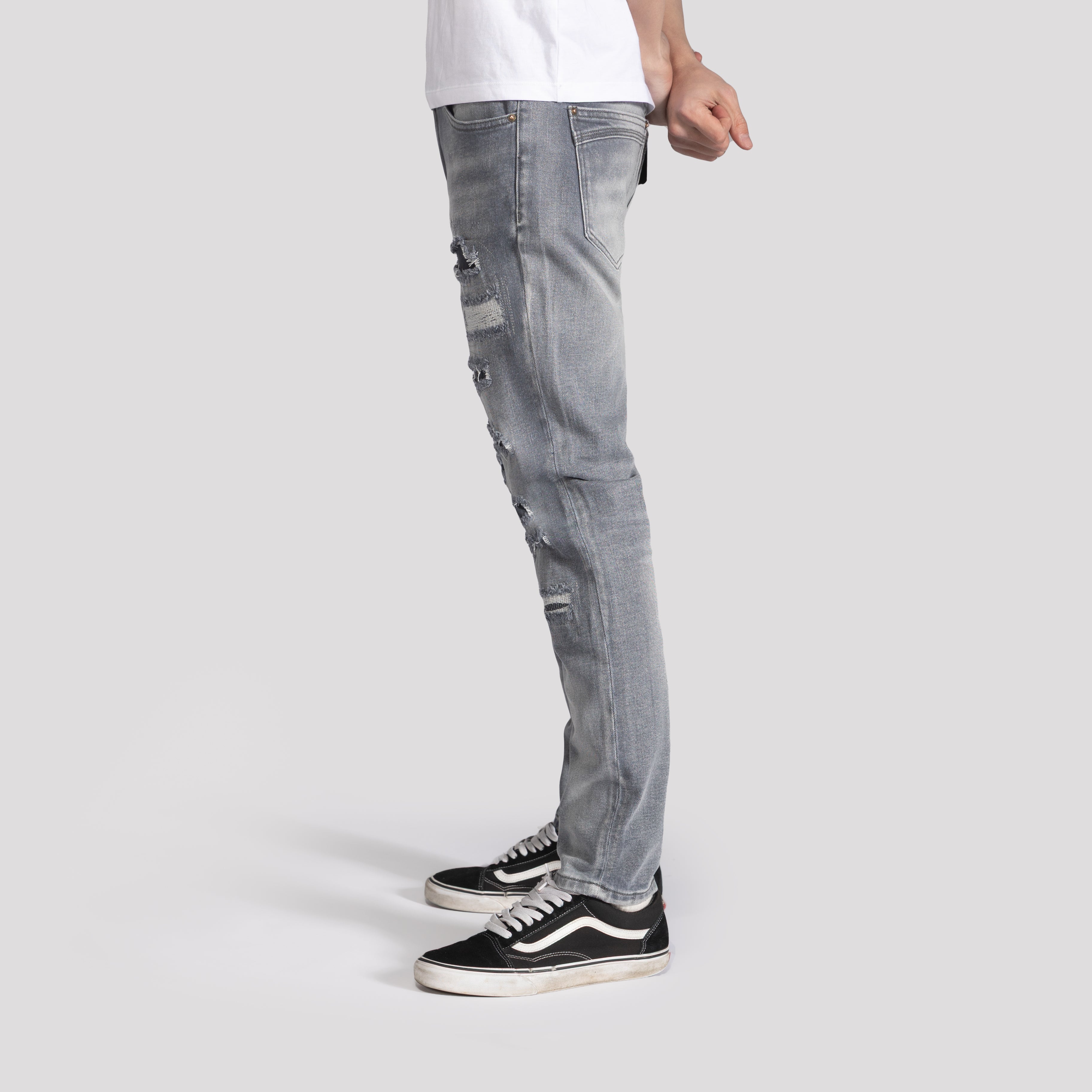 Distressed Skinny Jeans - XIOS
