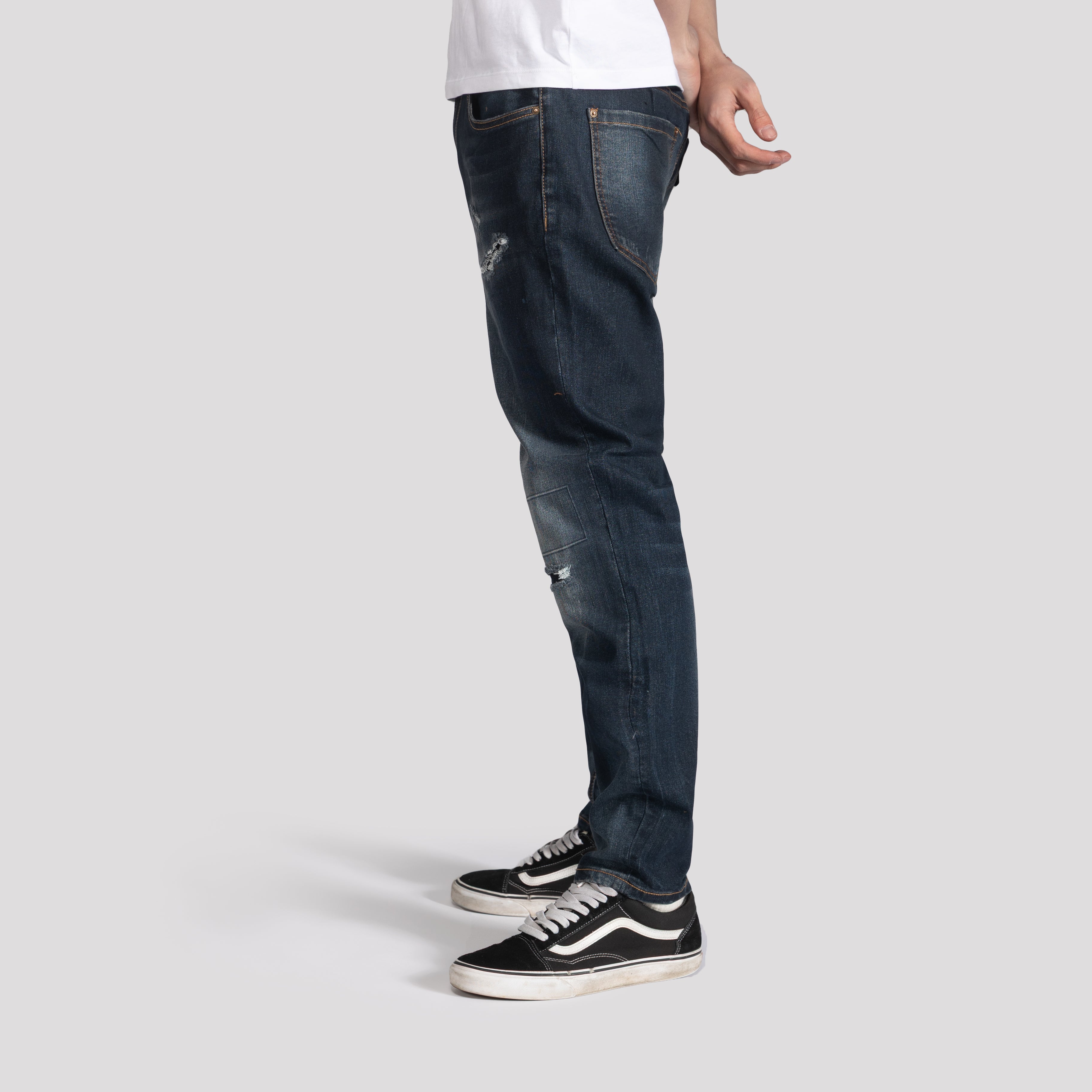 Fashion Ripped Skinny Jeans - XIOS