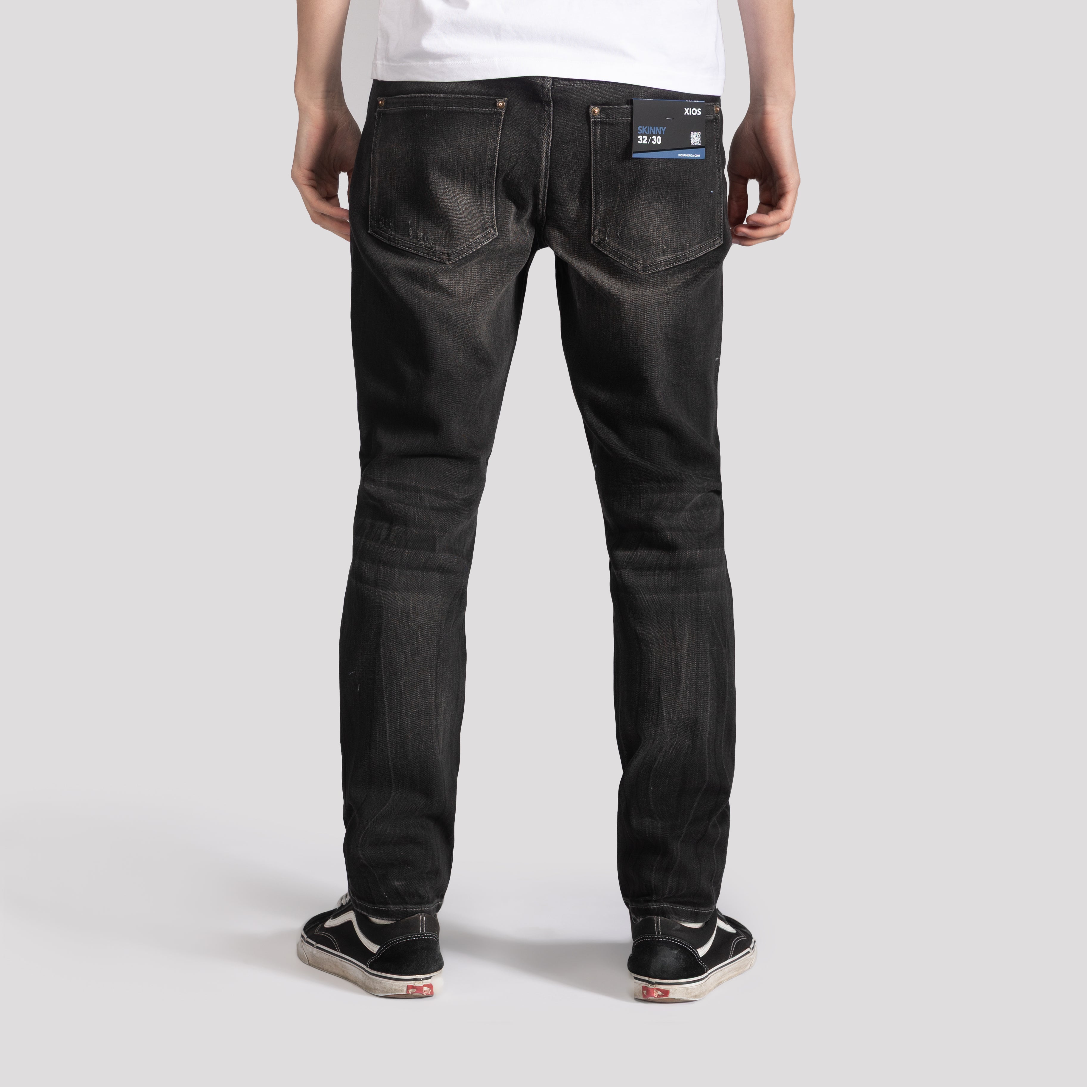 Fashion Ripped Skinny Jeans - XIOS