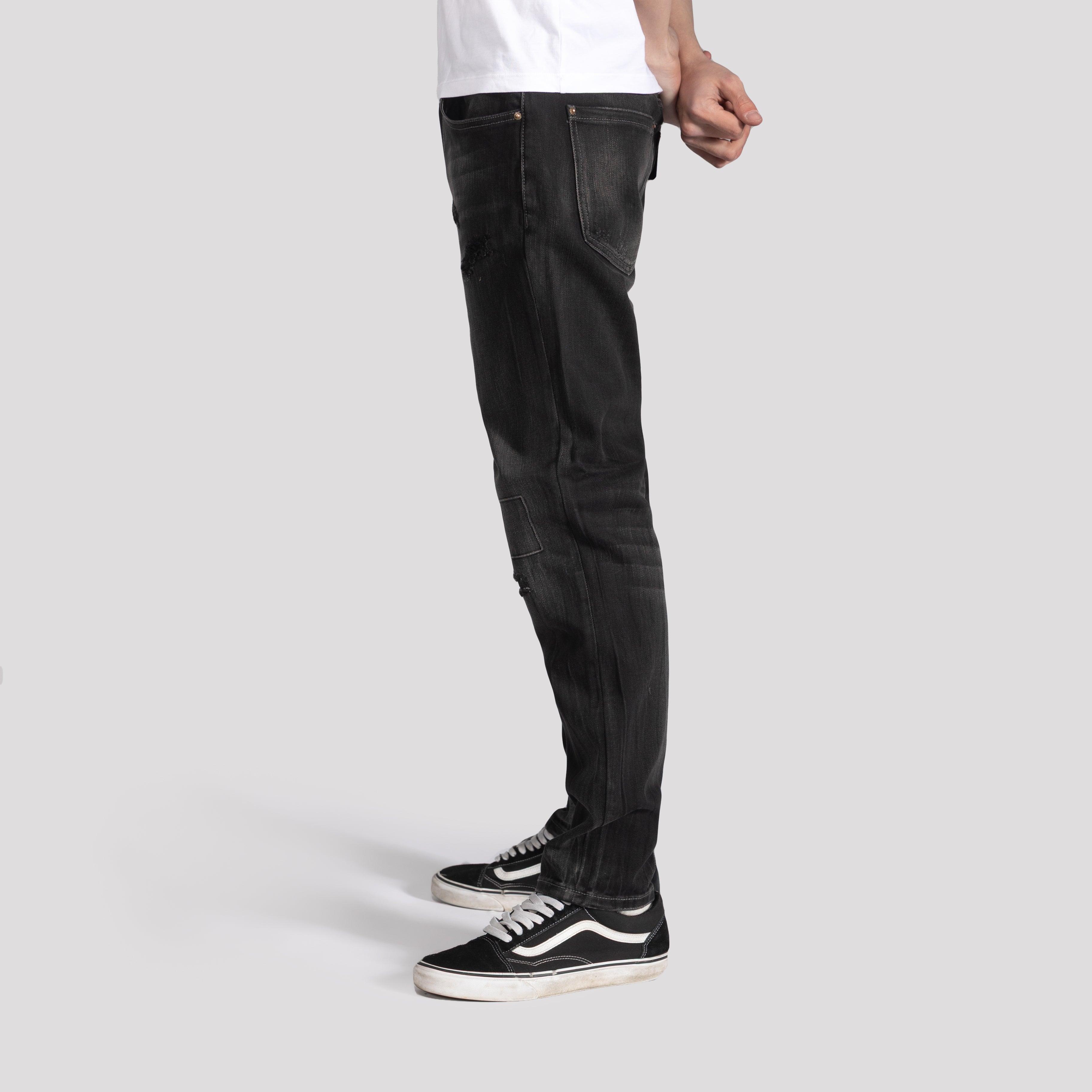 Fashion Ripped Skinny Jeans - XIOS