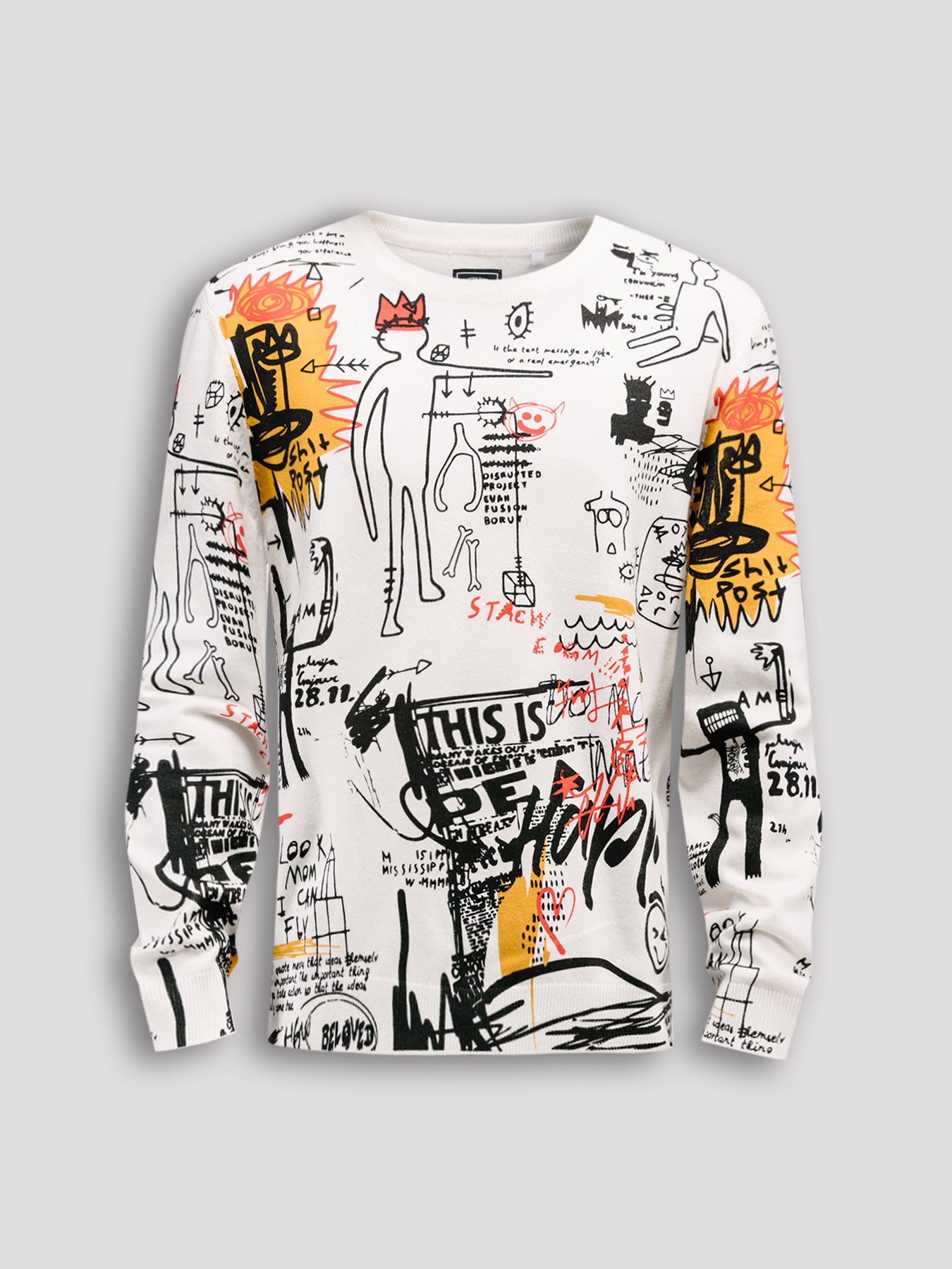 Graffiti Graphic Sweater