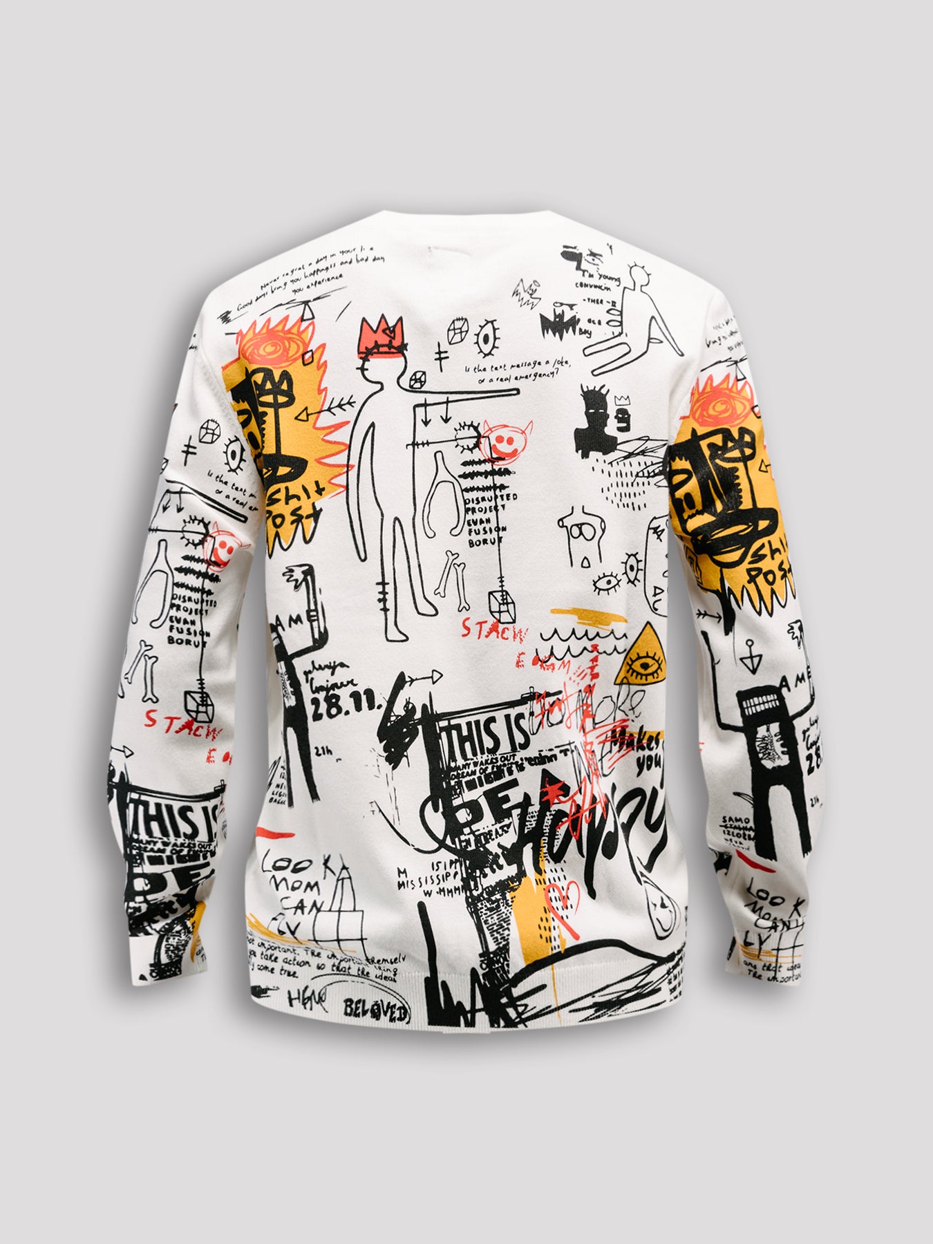 Graffiti Graphic Sweater