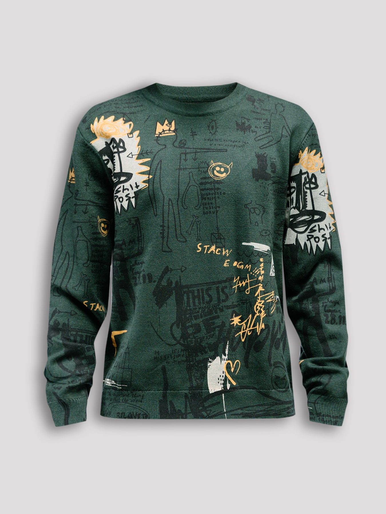 Graffiti Graphic Sweater