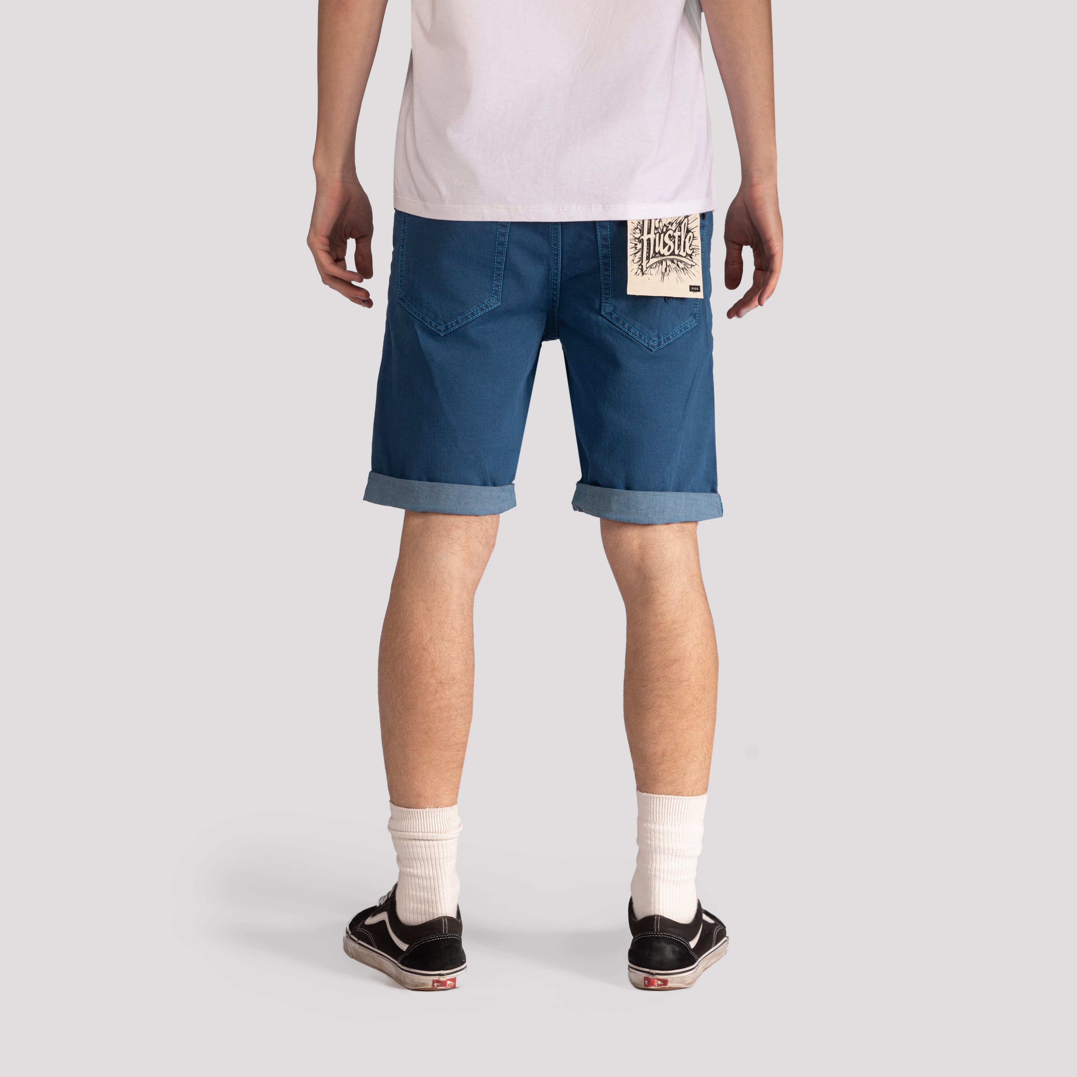 Over Dyed Denim Shorts - XIOS