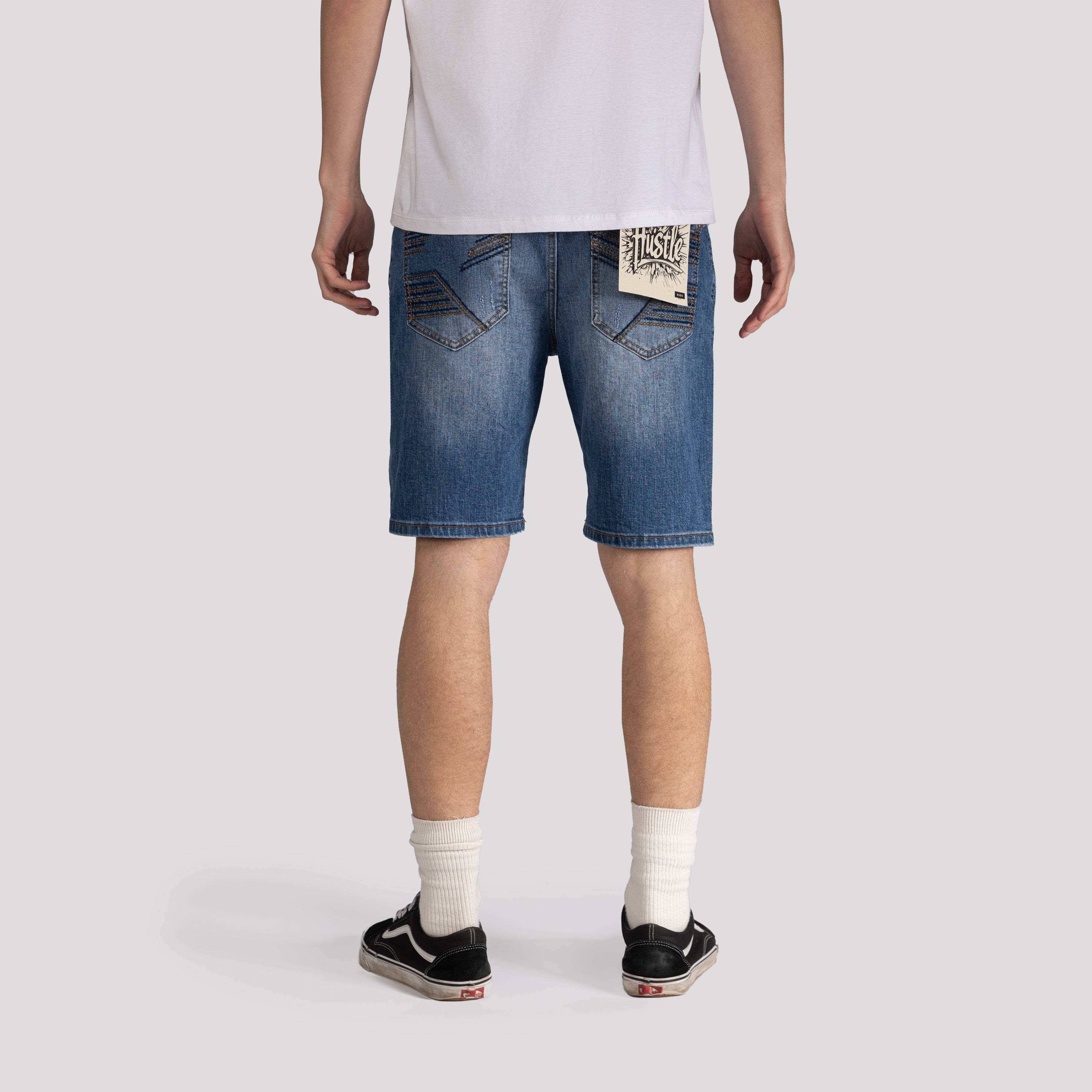 Distressed Denim Shorts - XIOS