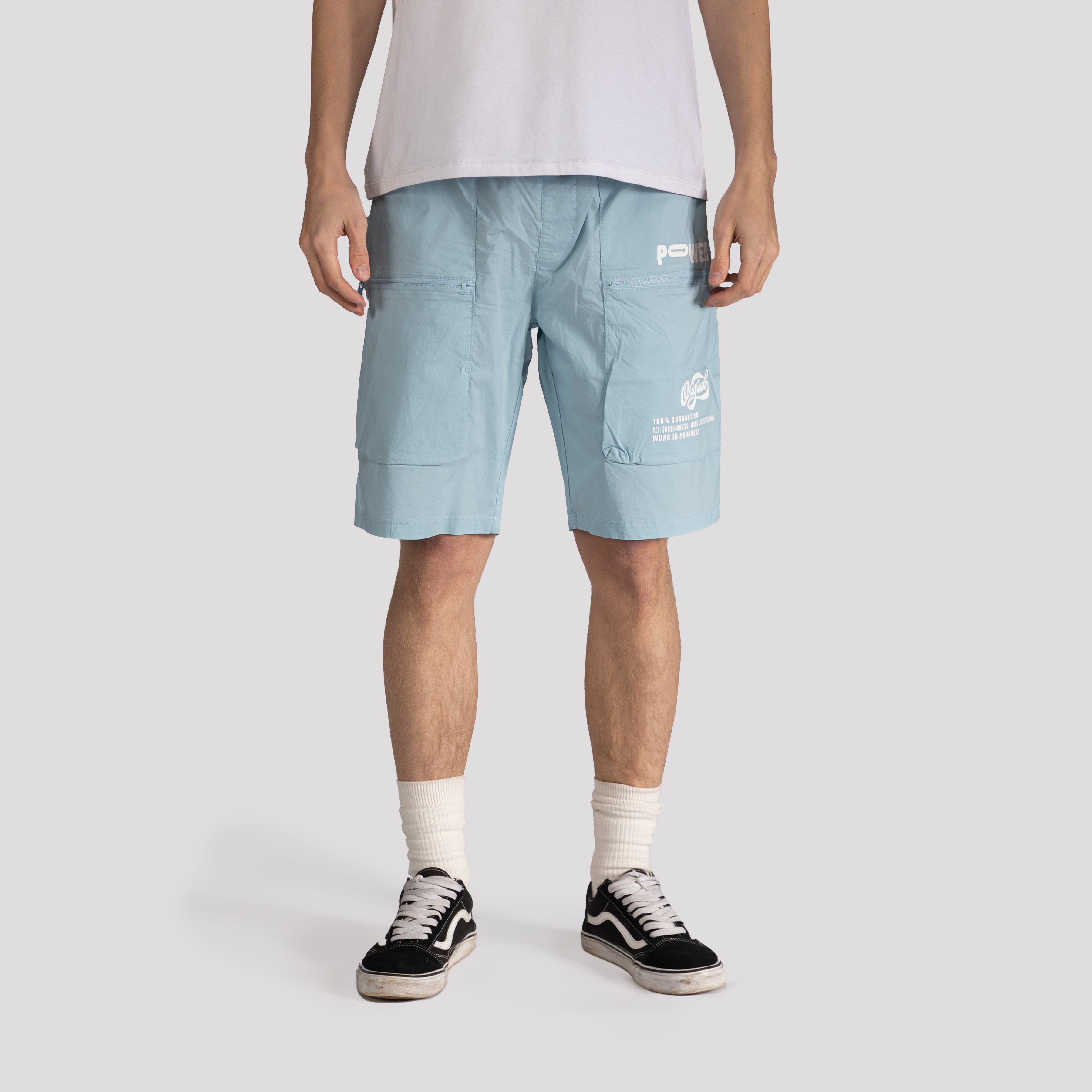 "Power" Woven Cargo Shorts - XIOS