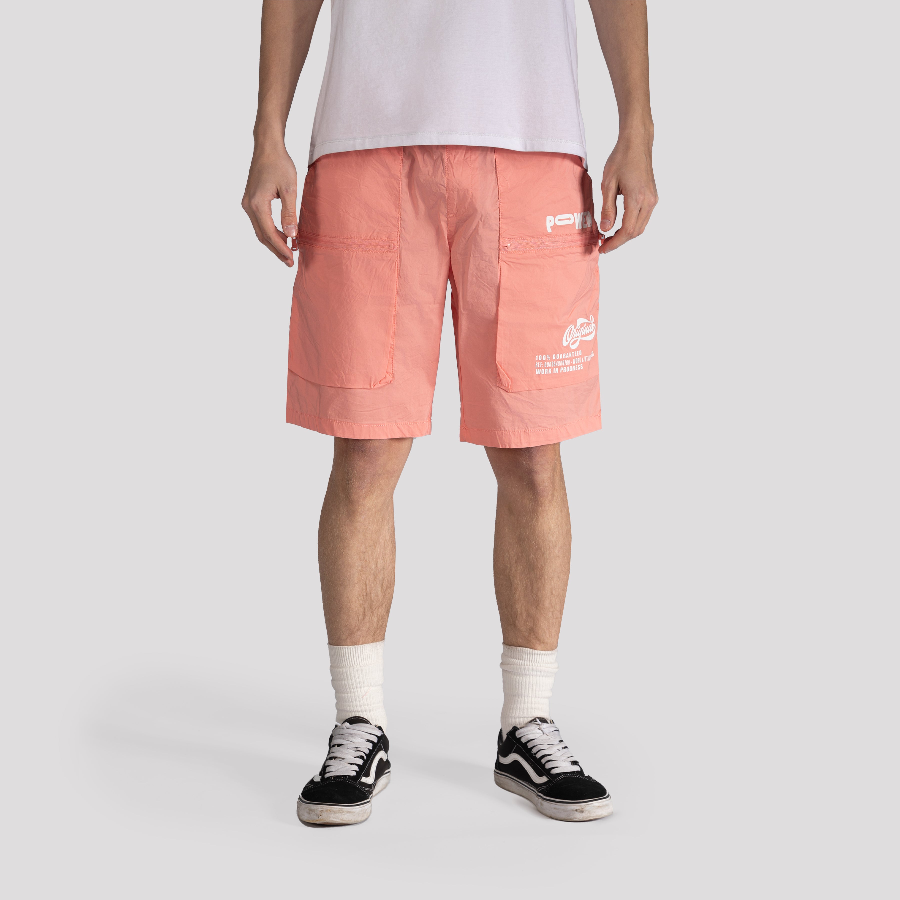 "Power" Woven Cargo Shorts - XIOS