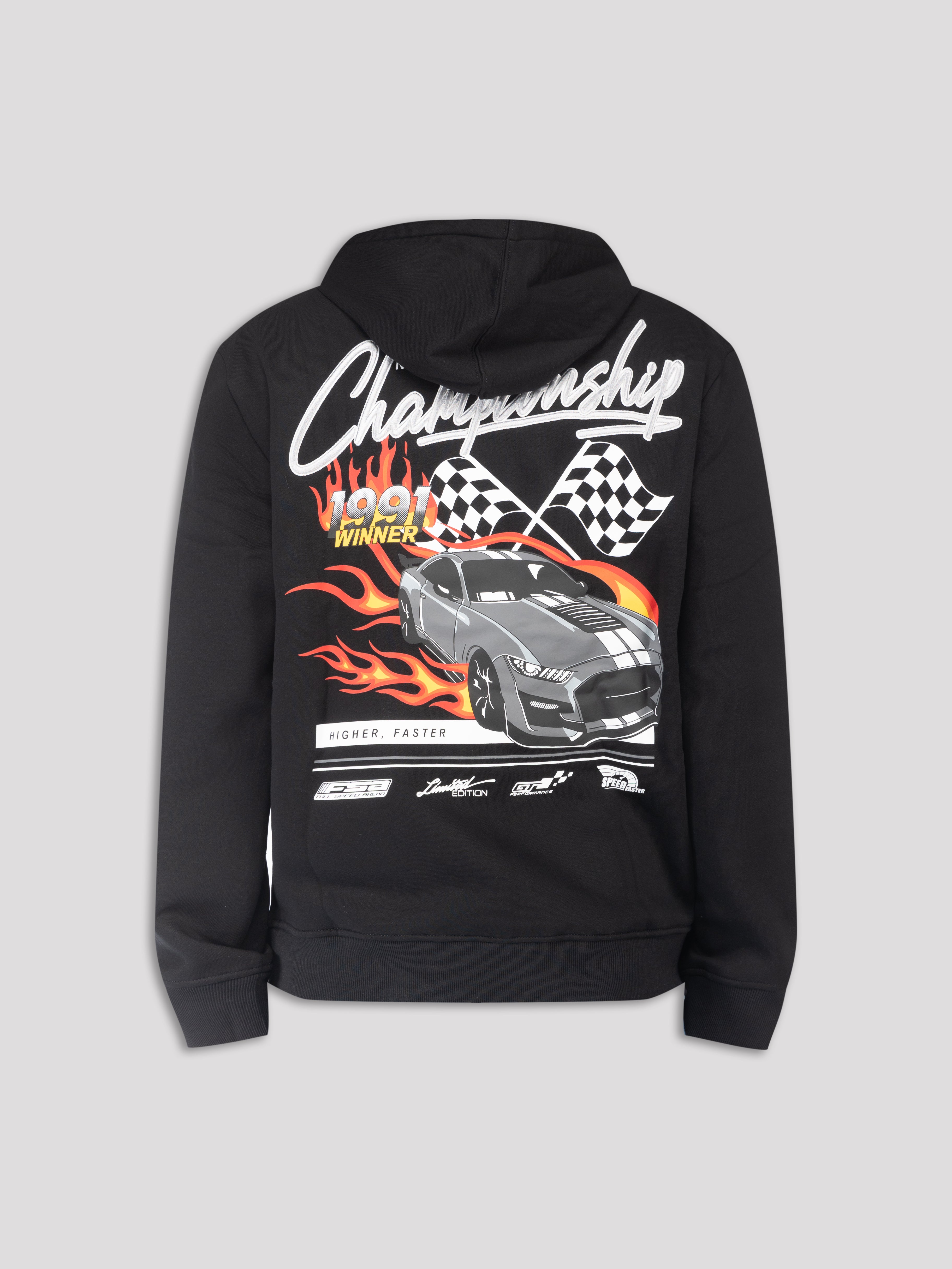 "Championship" Pull Over Hoodie