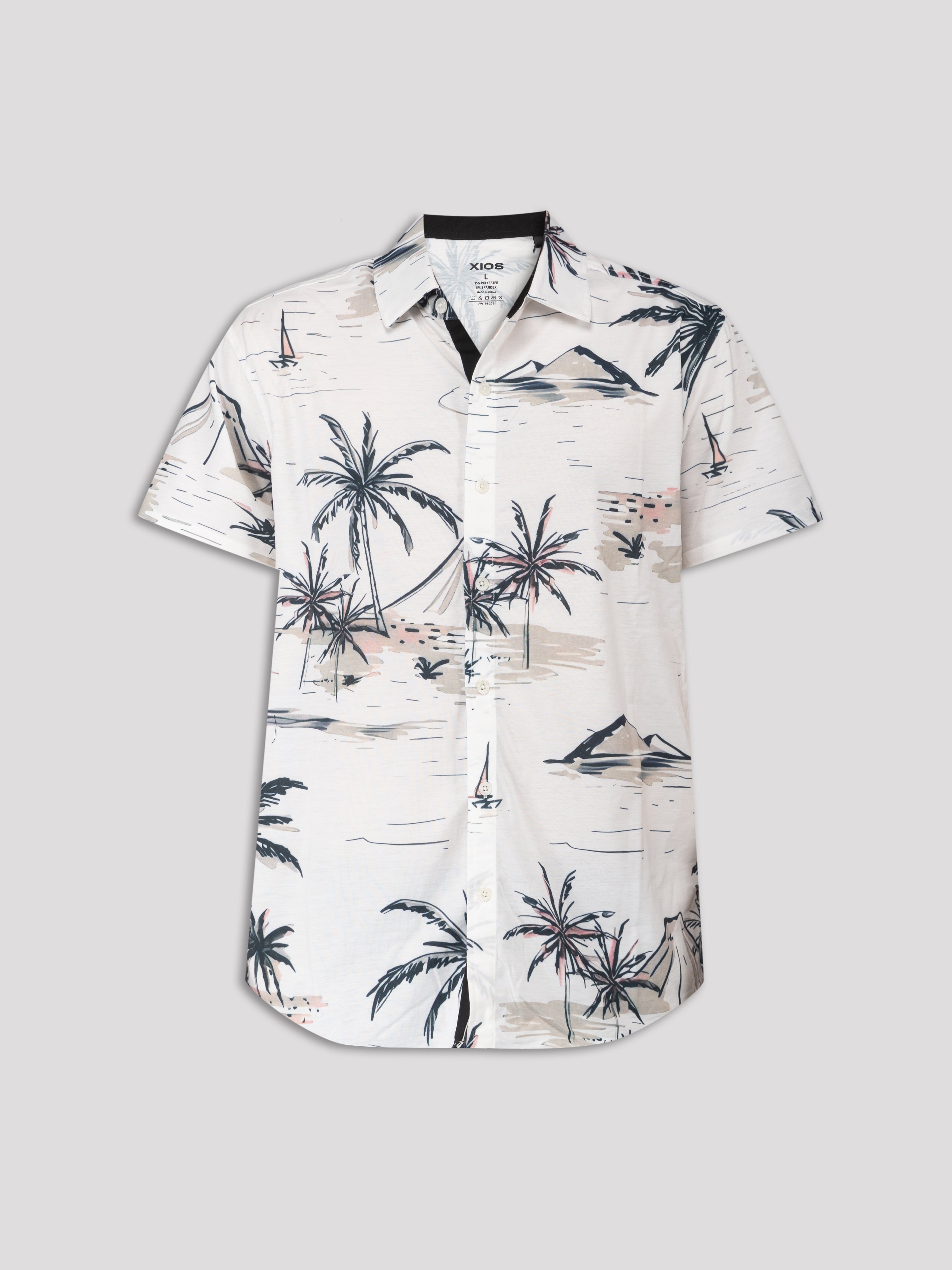 "Palm Tree" Button Up