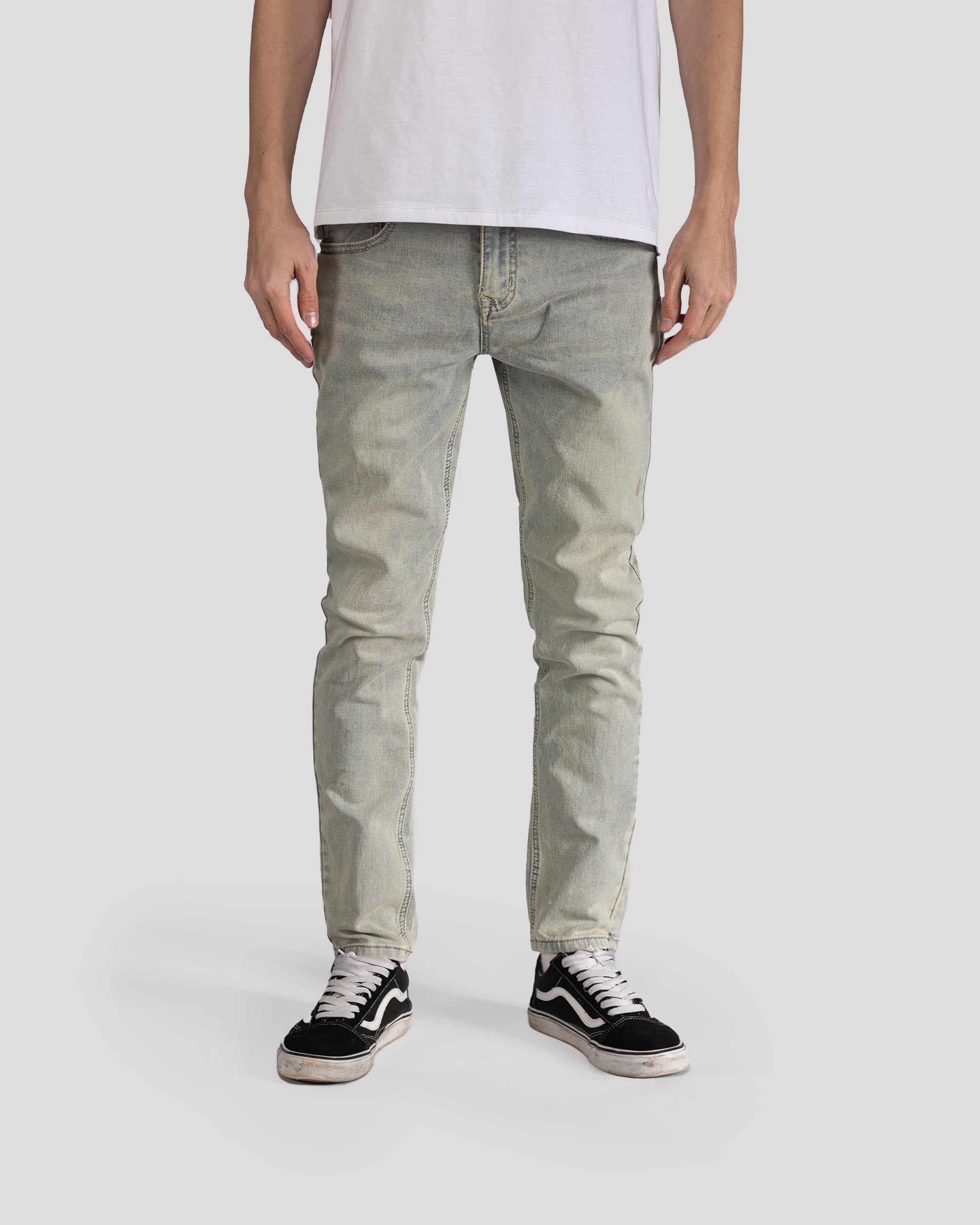 Tapered Knit Jeans - XIOS