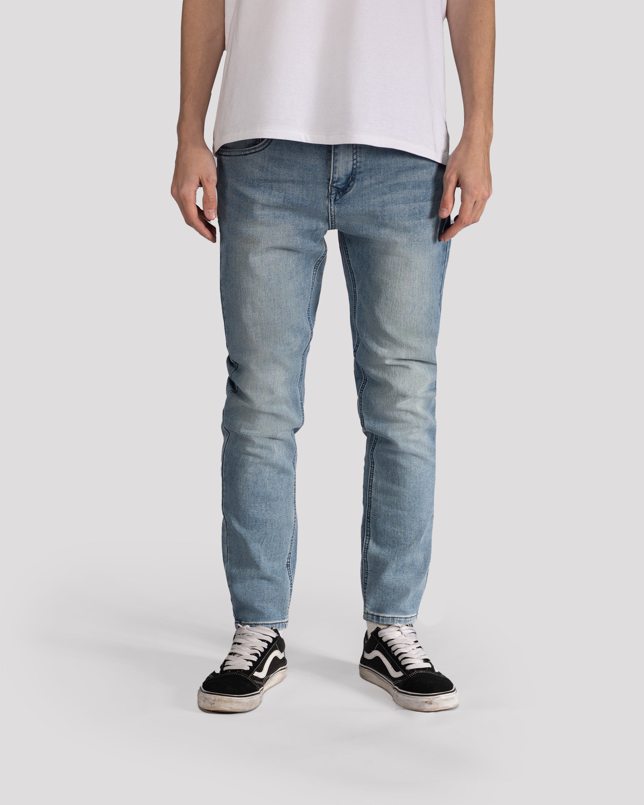 Tapered Knit Jeans - XIOS