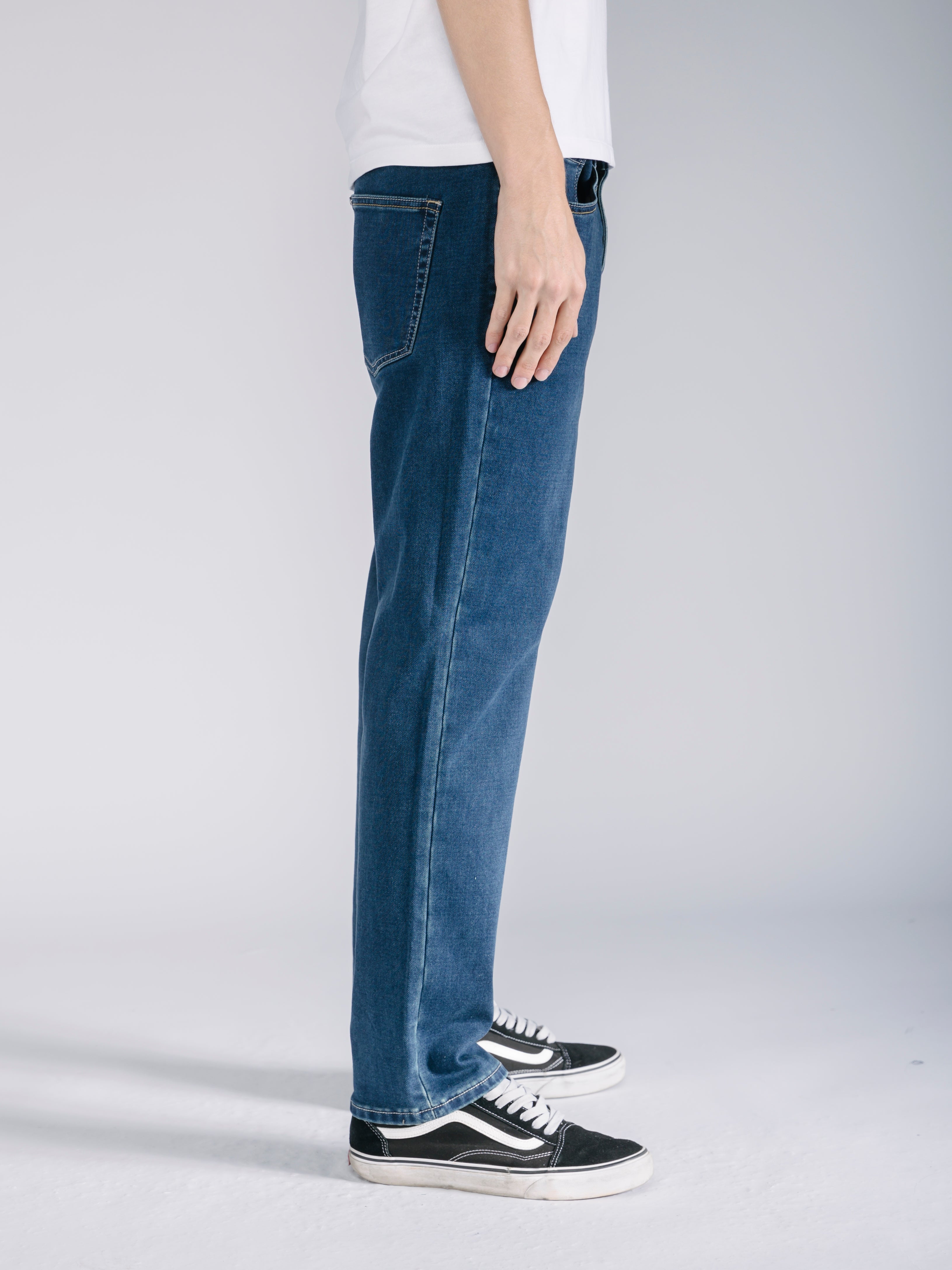 Regular Fit Knit Jeans