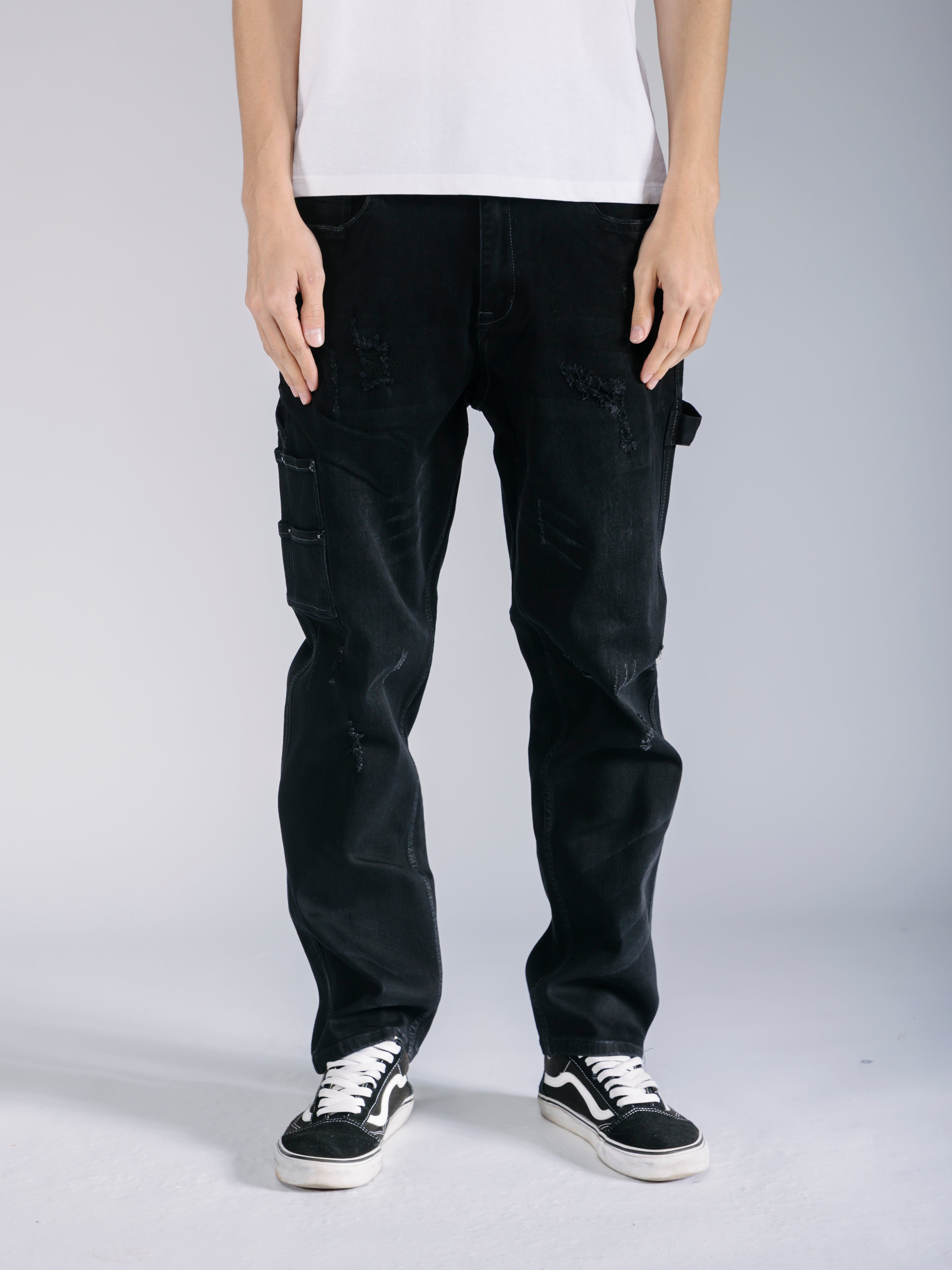 Regular Fit Carpenter Style Jeans