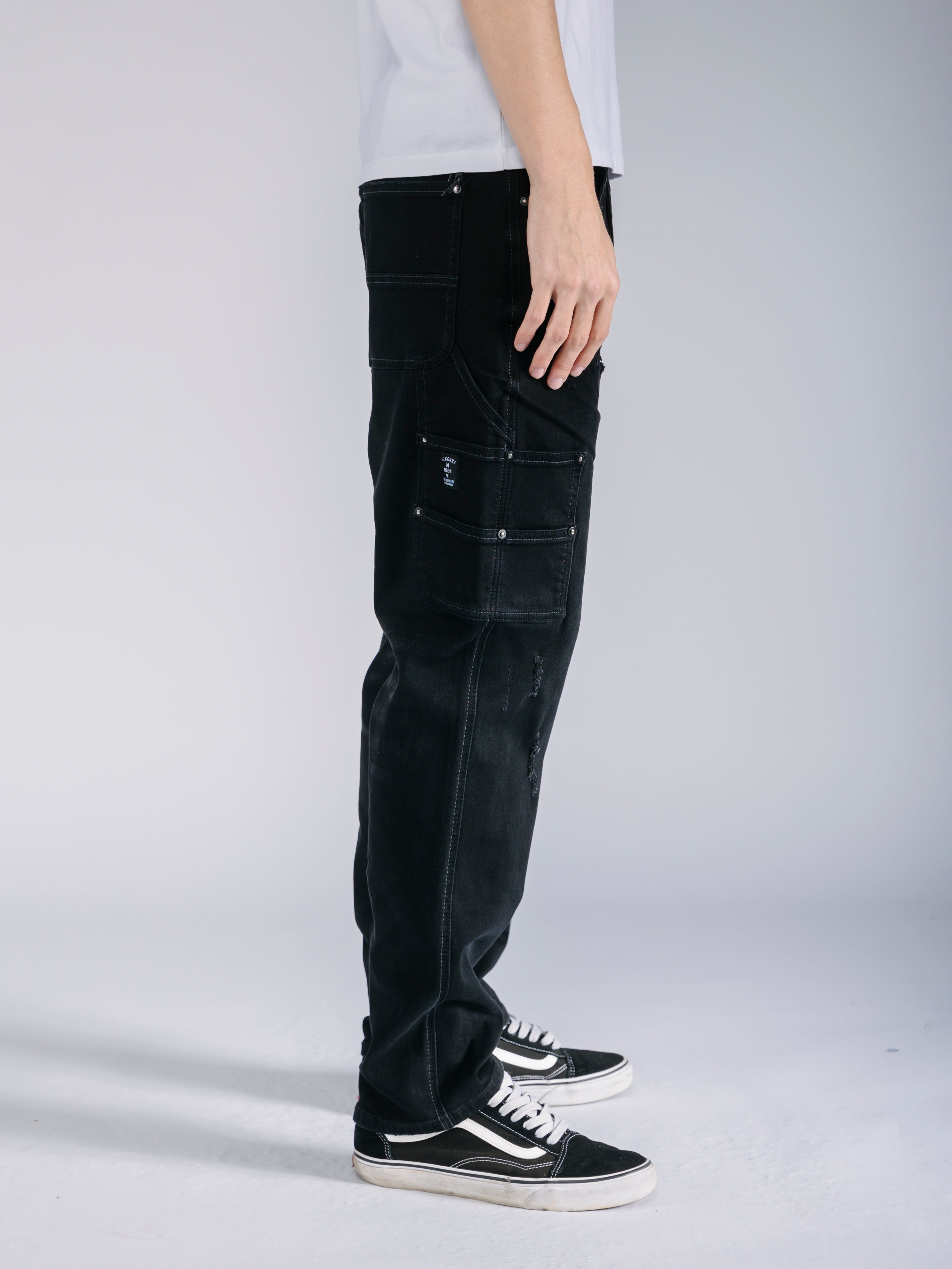 Regular Fit Carpenter Style Jeans