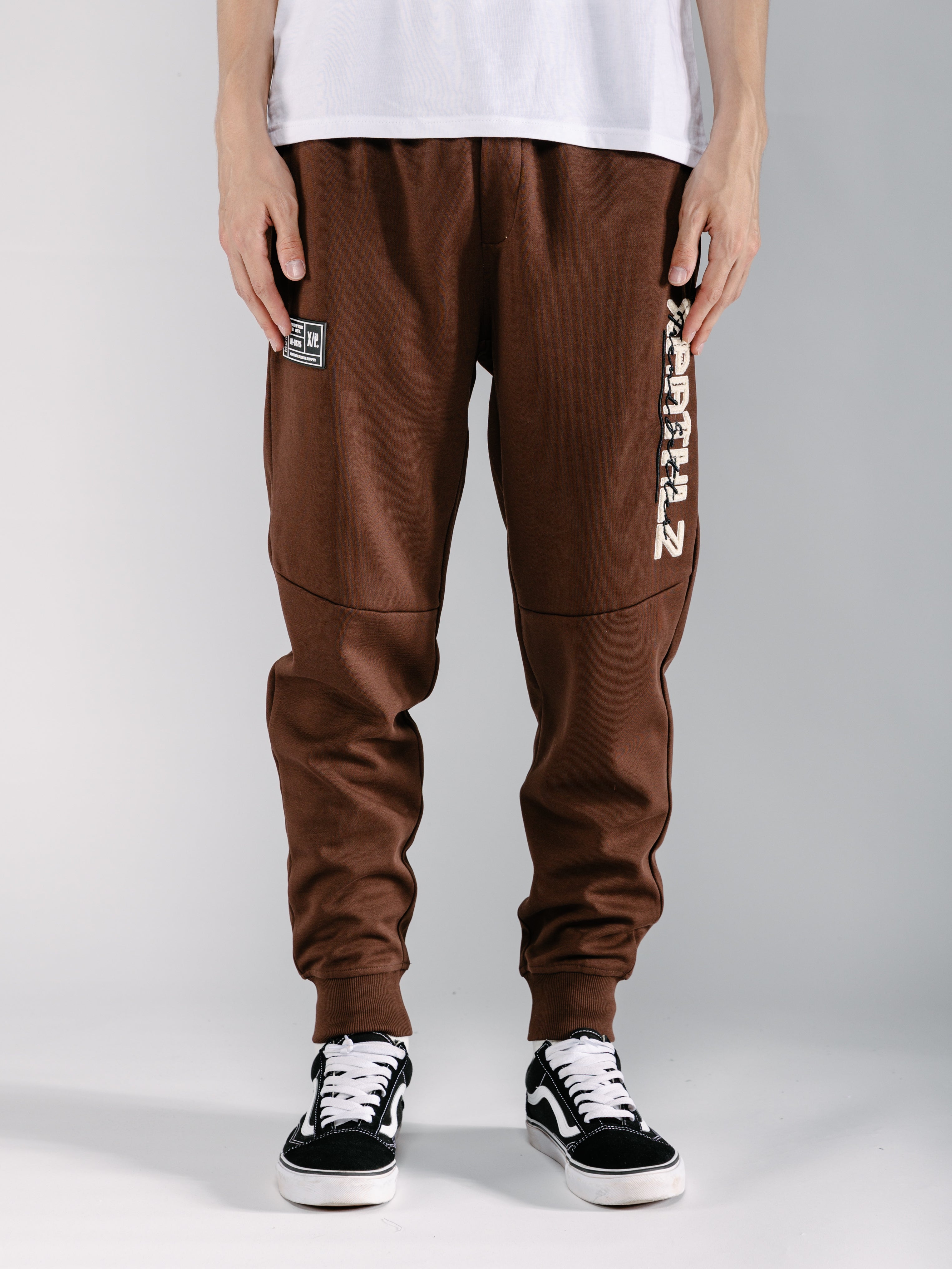 Joggers with a Patch