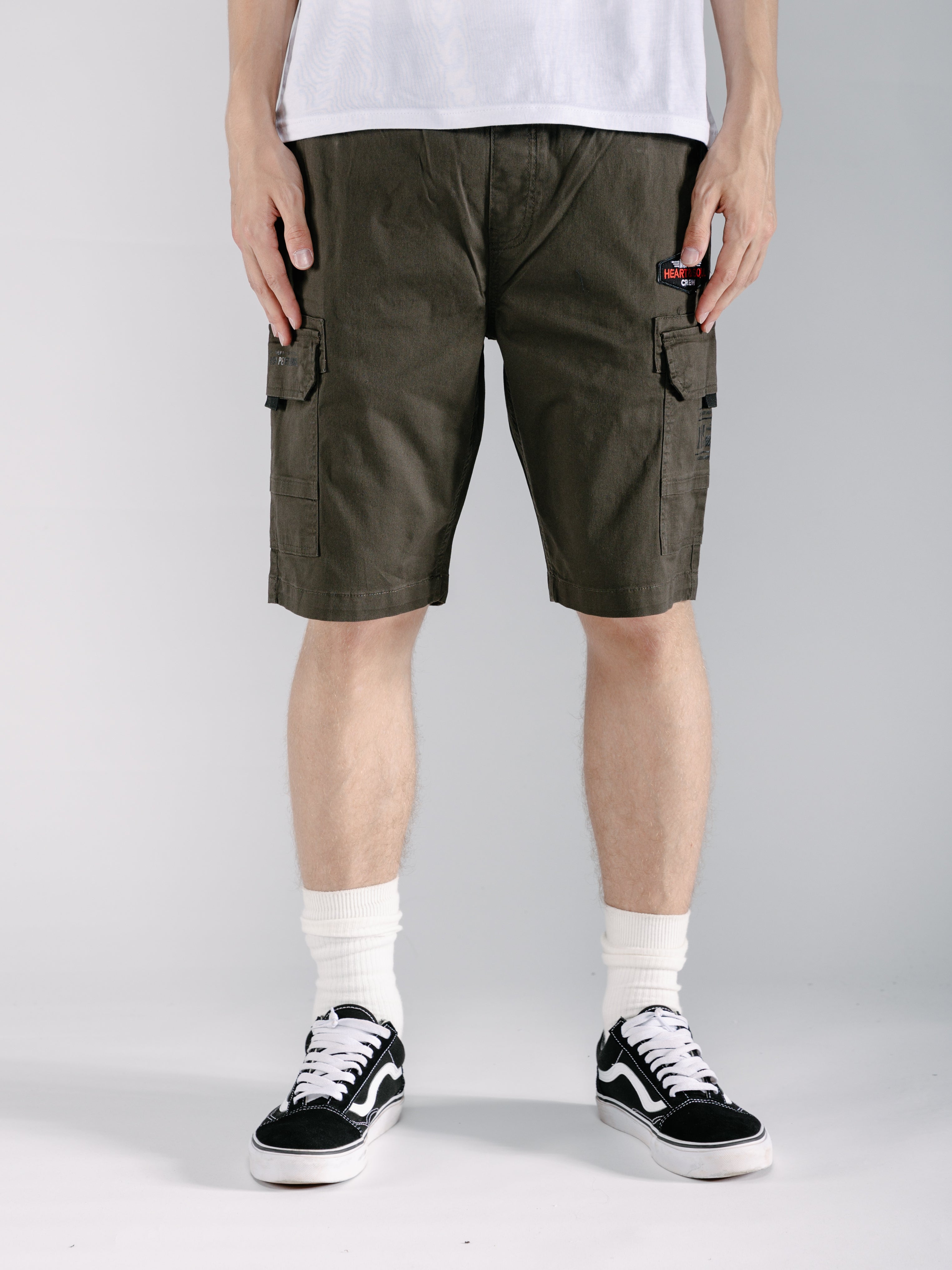 Cargo Shorts with a Patch