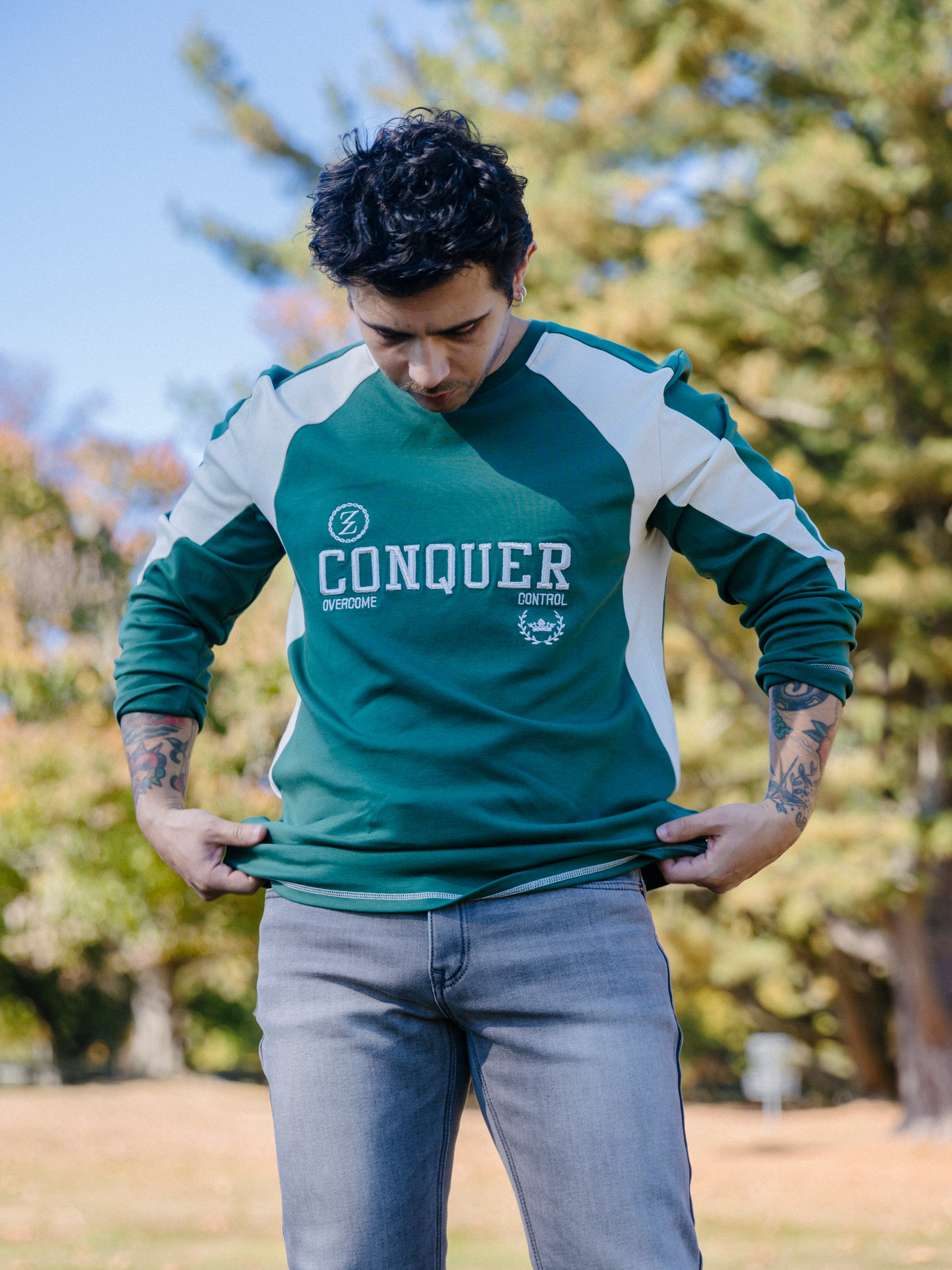 "Conquer" Long Sleeve Tee