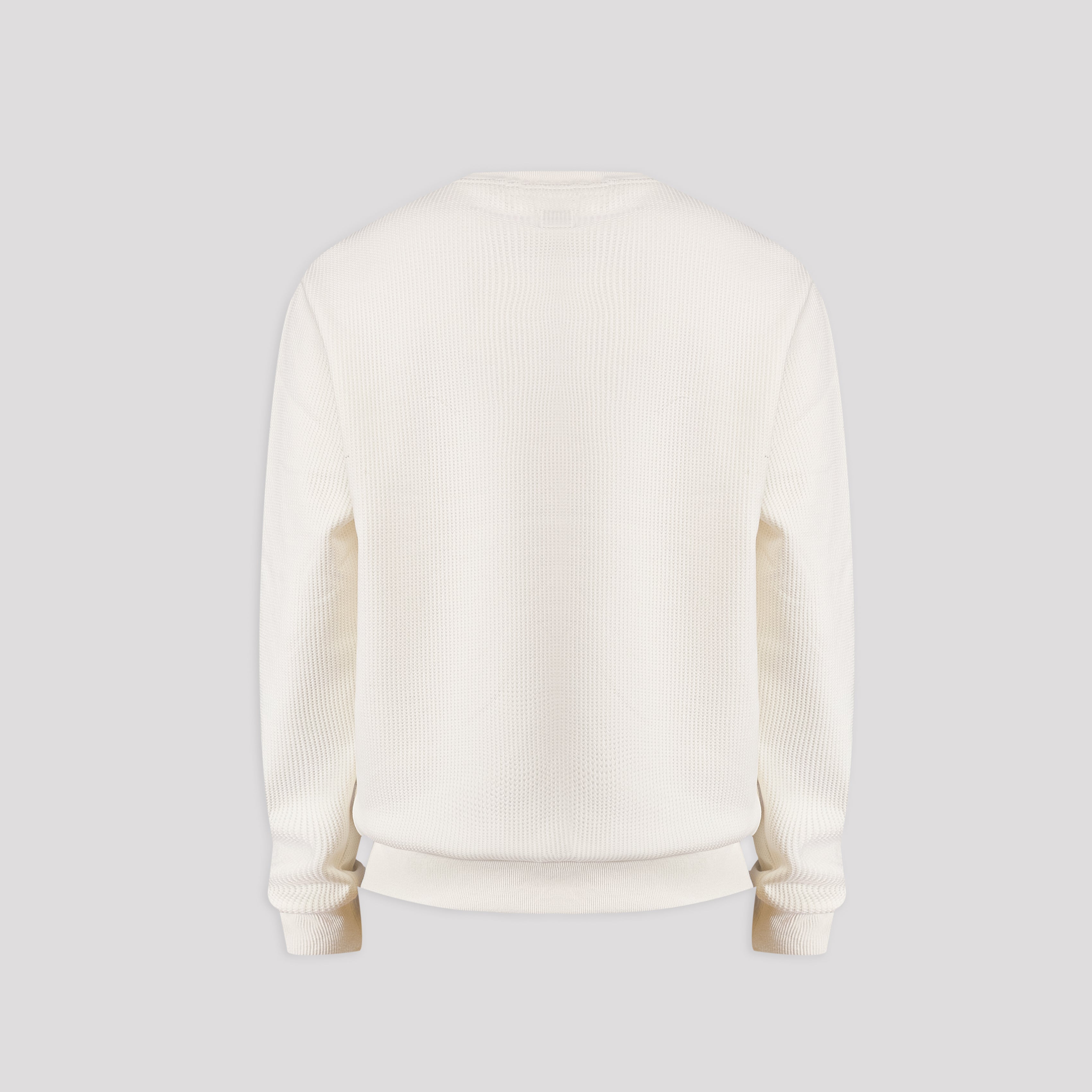 Waffle Knit Sweatshirt