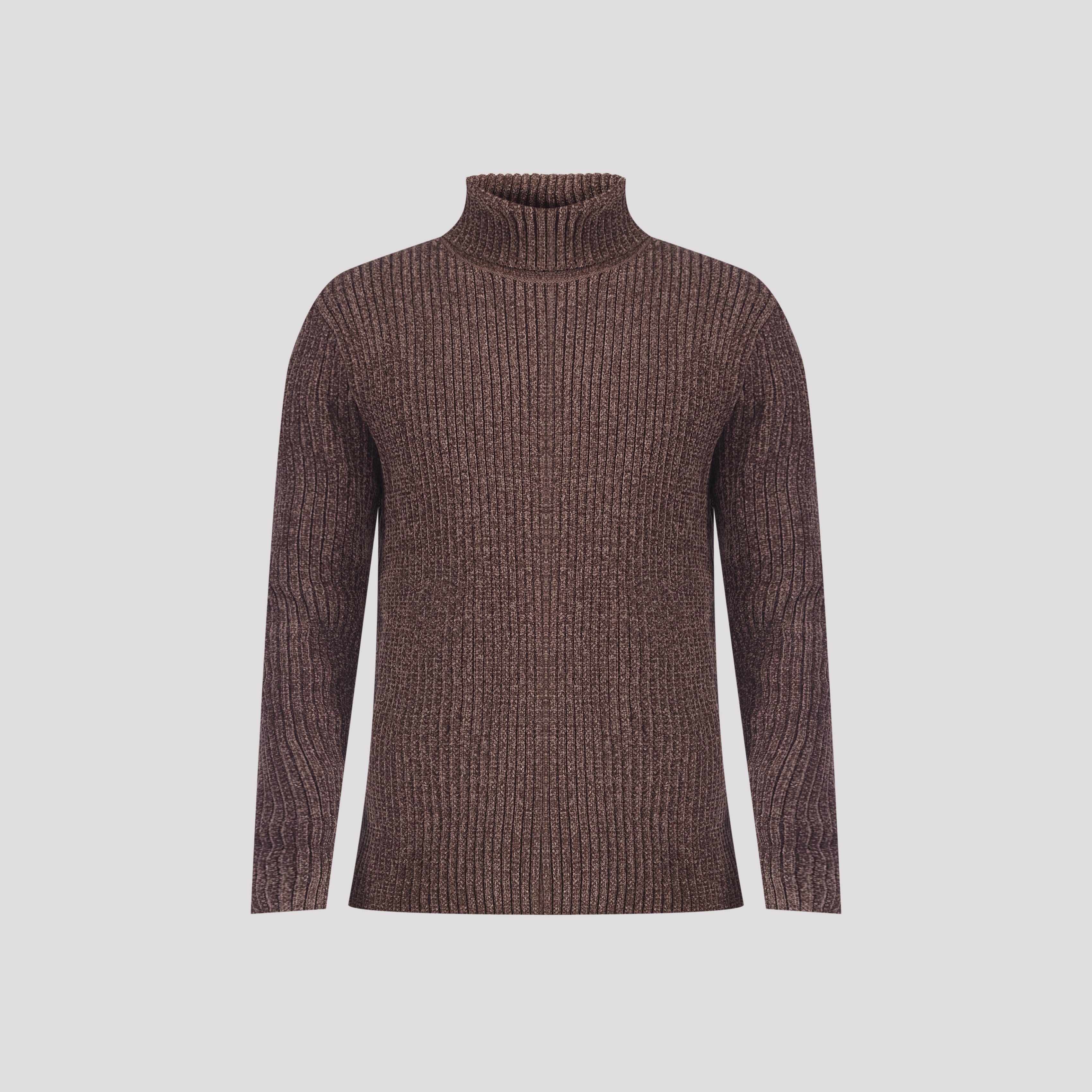 Ribbed Turtle Neck Sweater