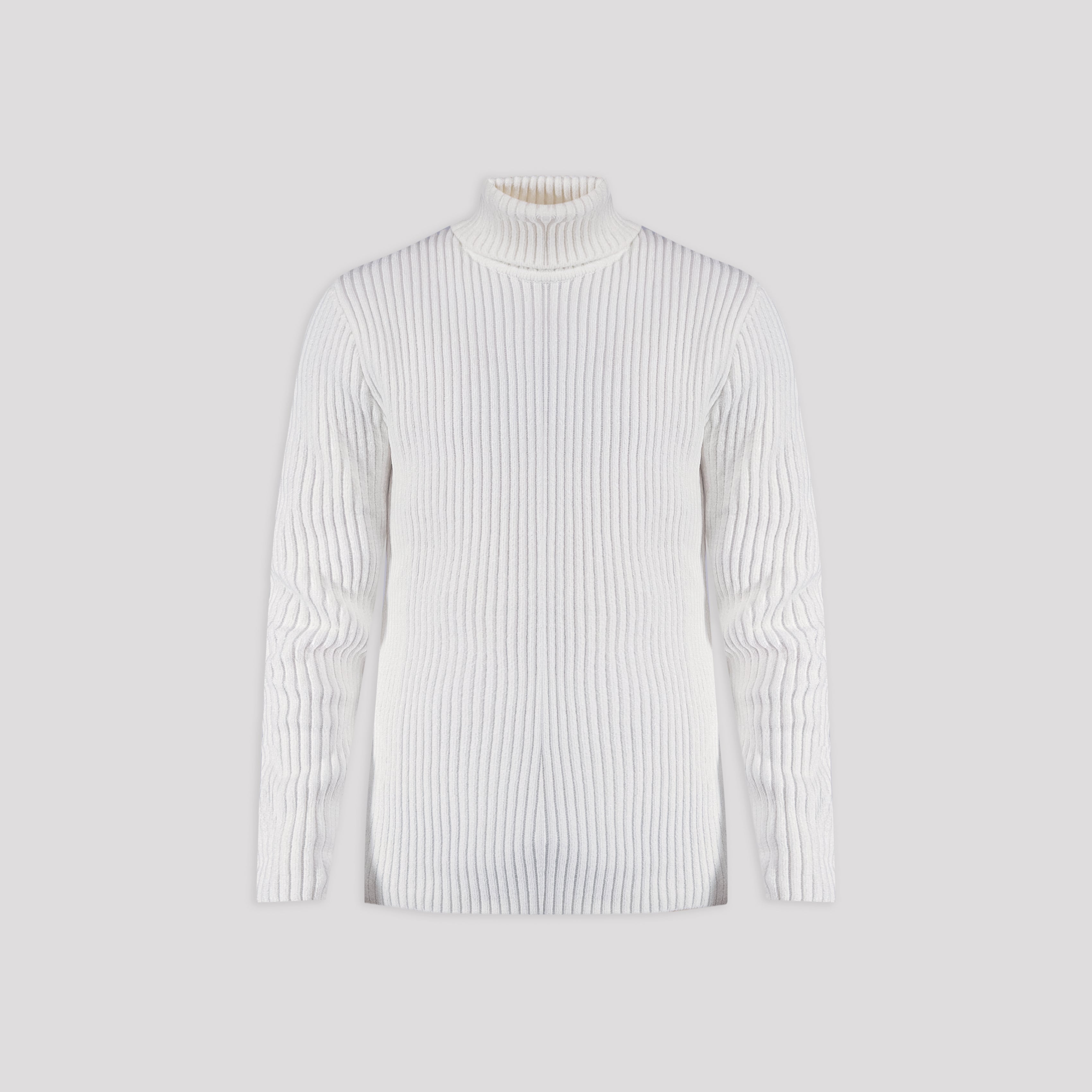 Ribbed Turtle Neck Sweater