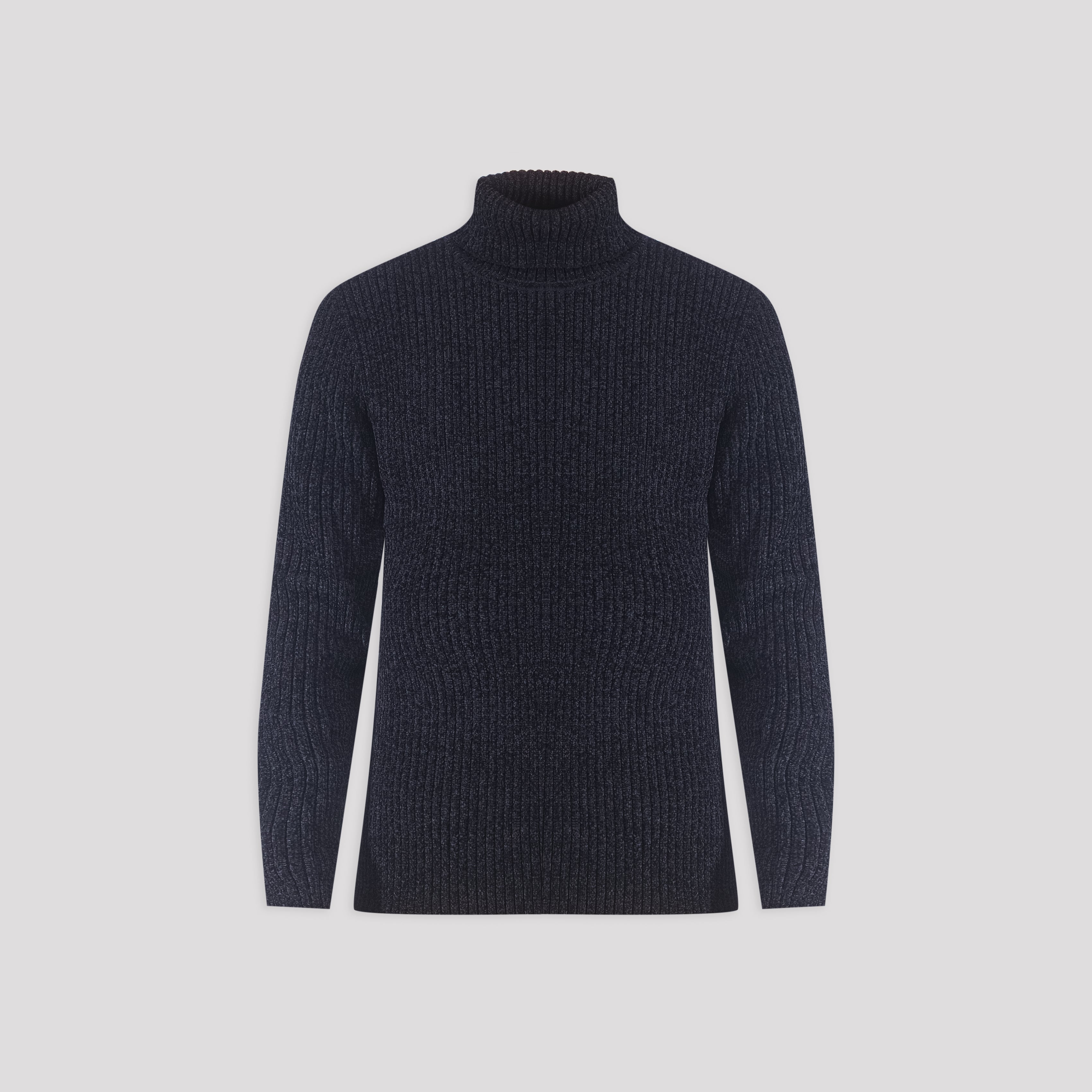 Ribbed Turtle Neck Sweater