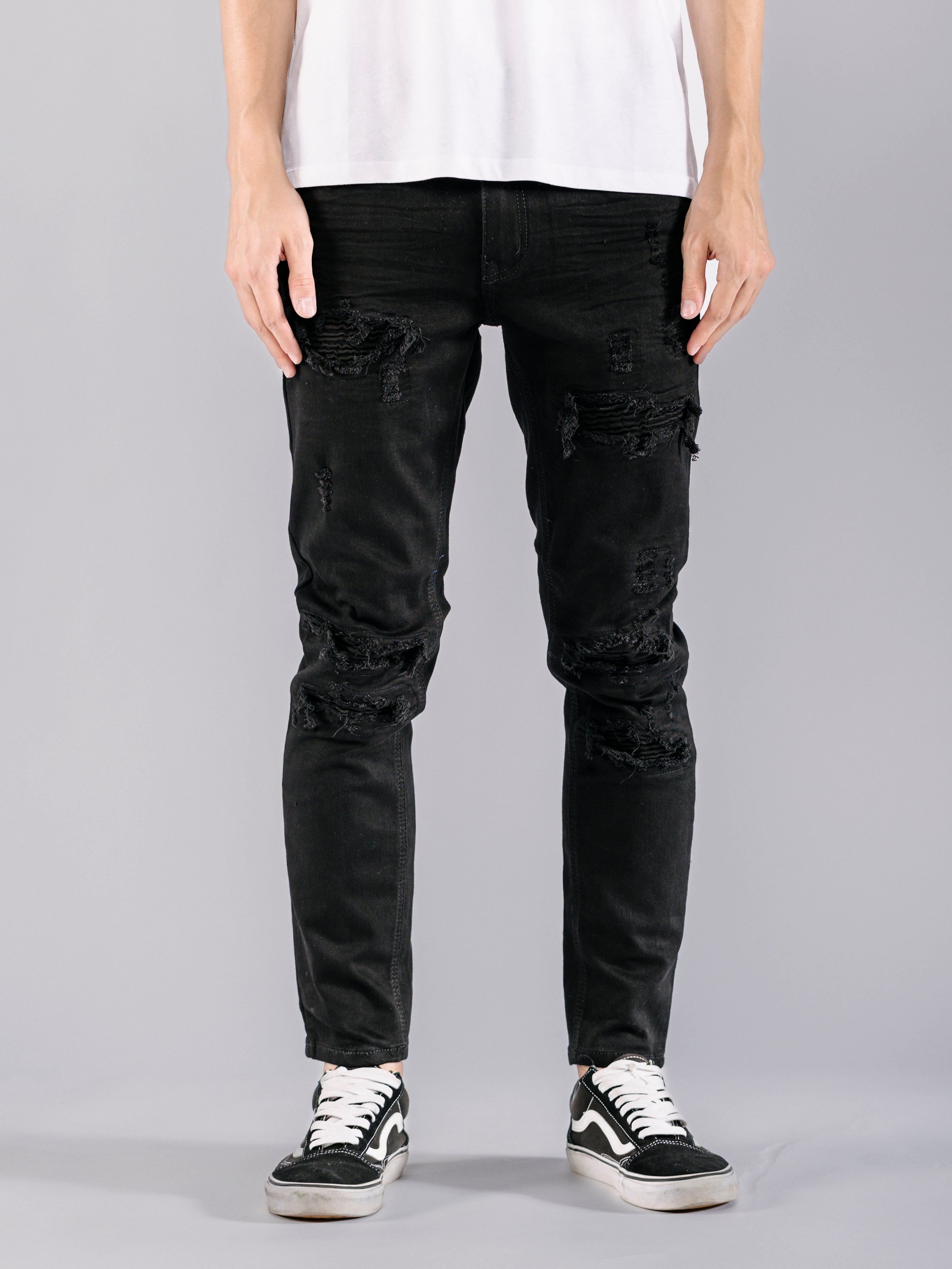 Distressed Skinny Jeans