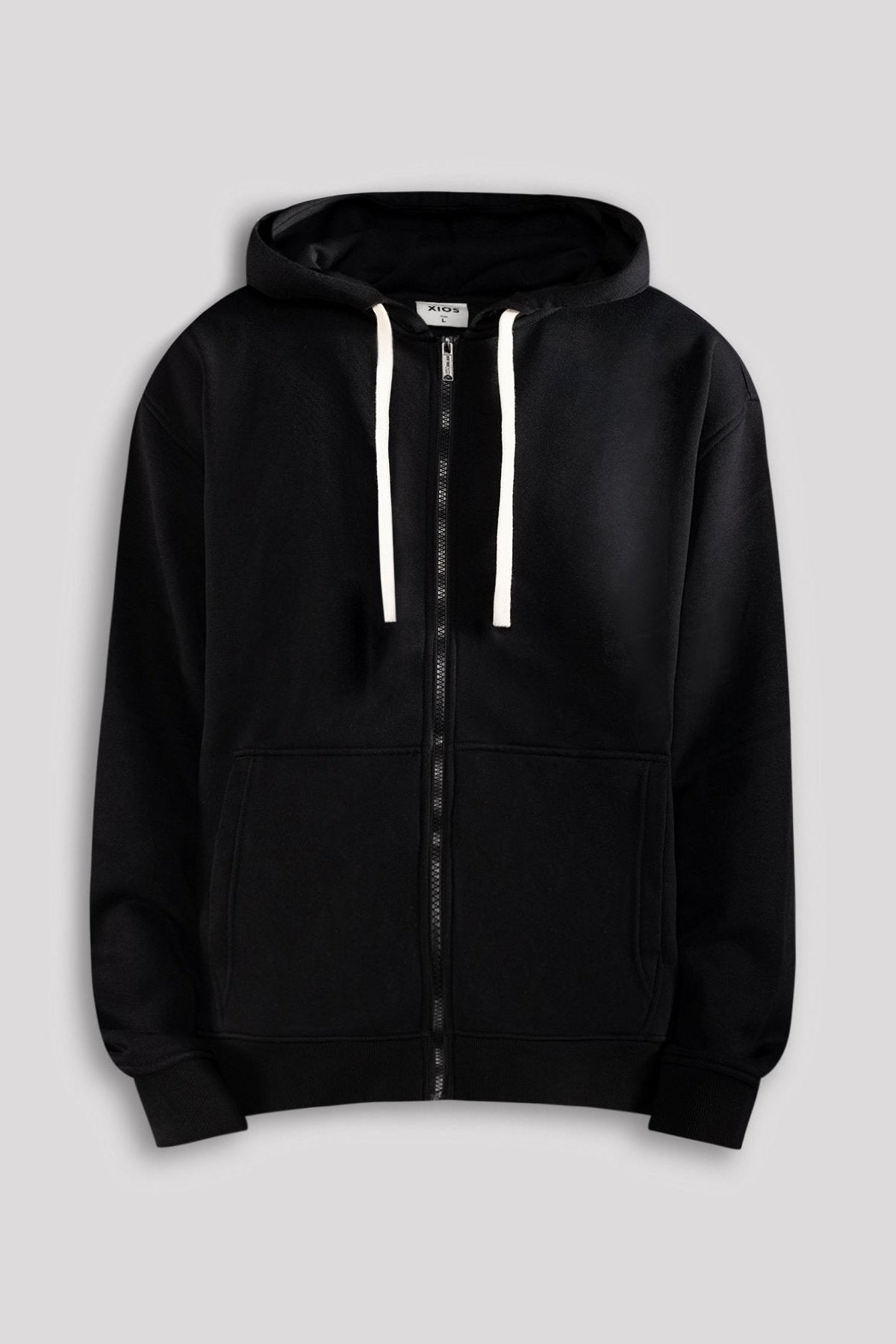 Basic Essential Hoodie Full Zip