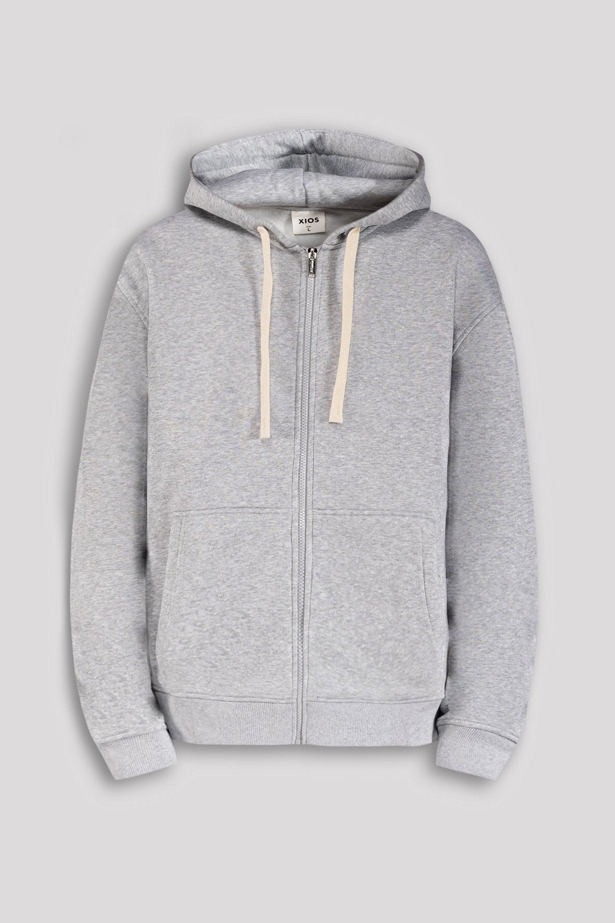 Basic Essential Hoodie Full Zip