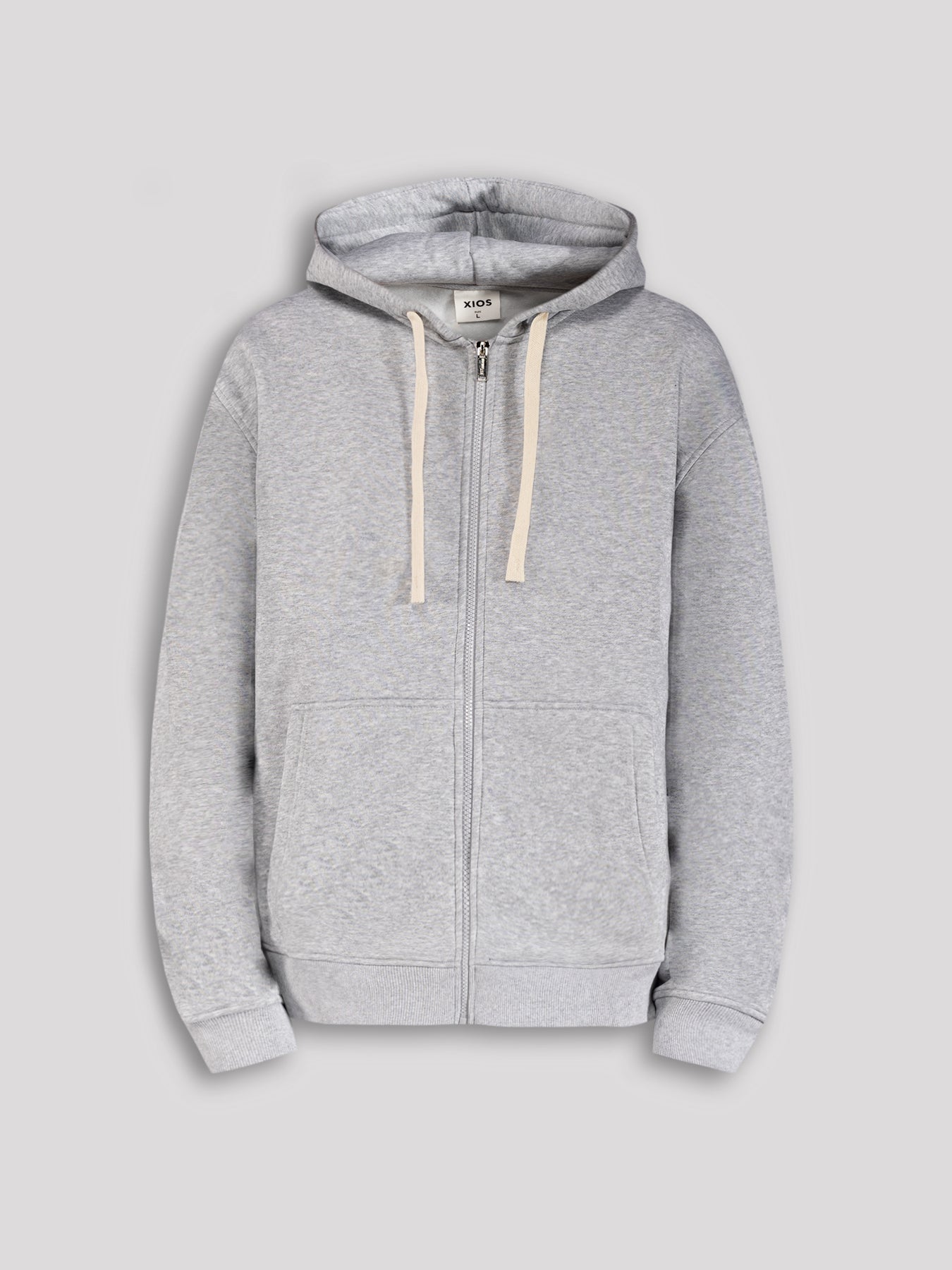 Basic Essential Hoodie Full Zip