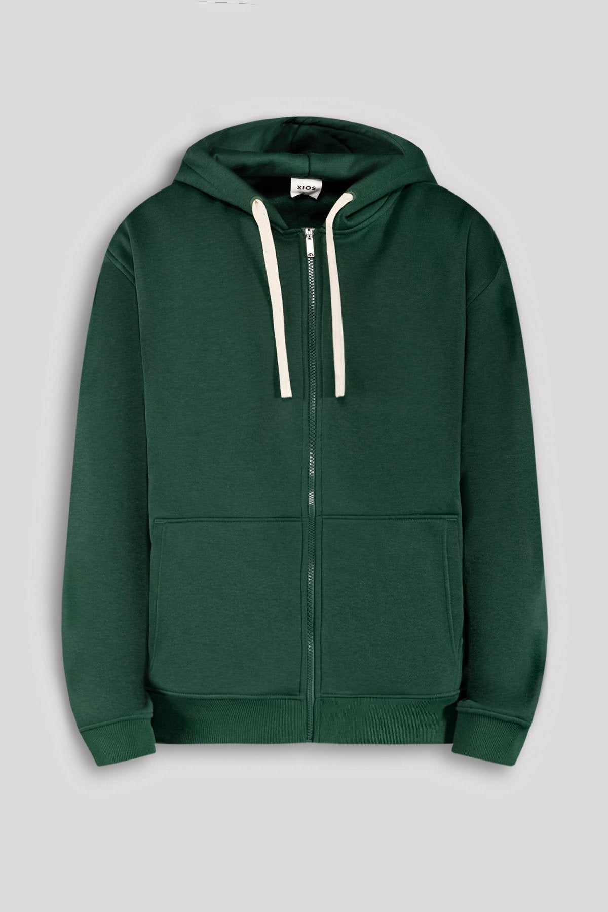 Basic Essential Hoodie Full Zip