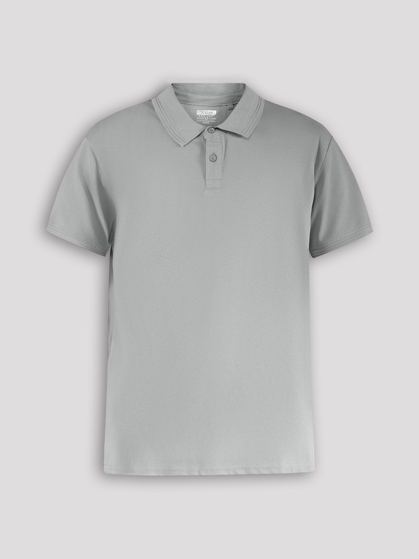 Polo with Solid Collar