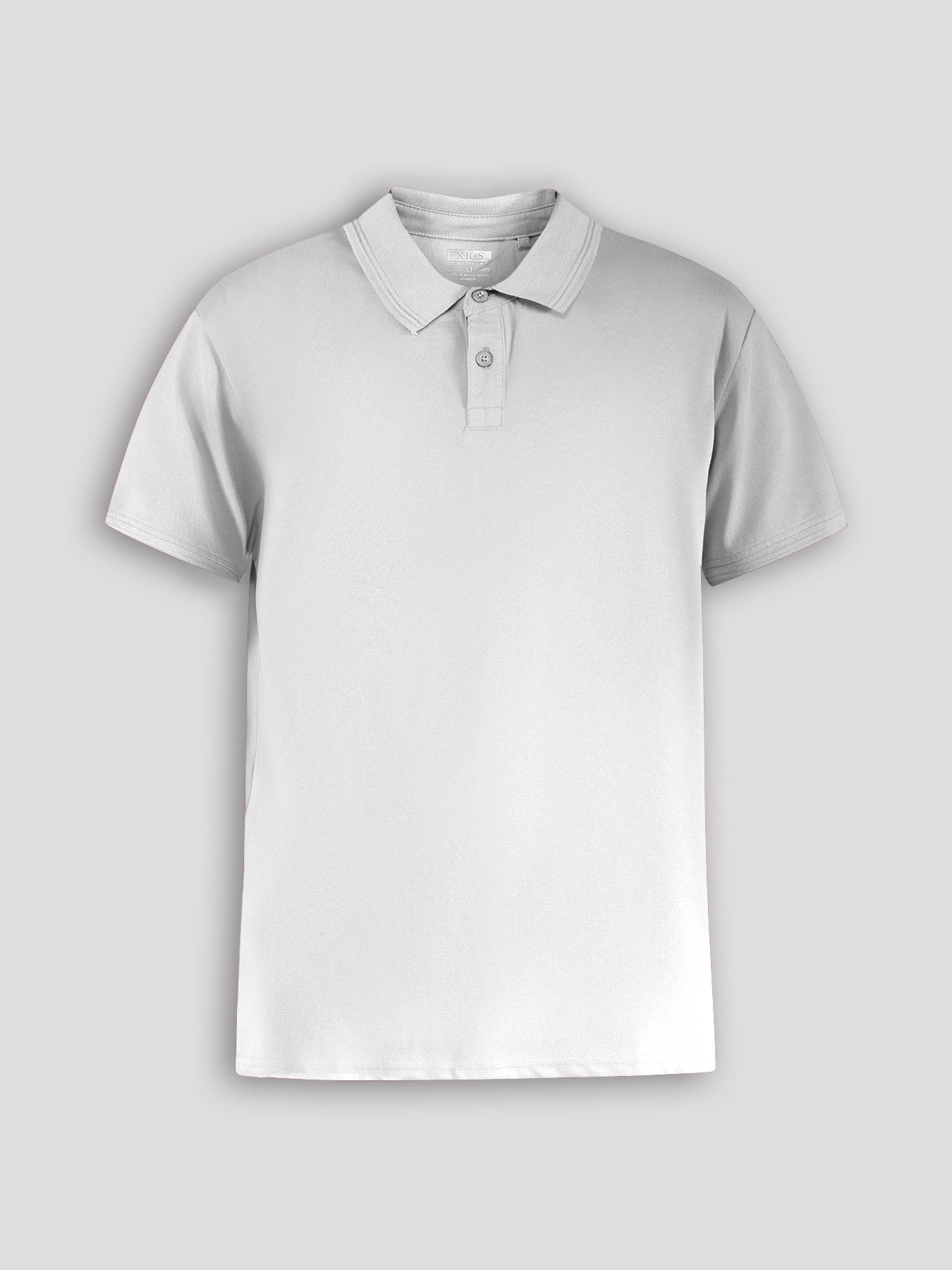 Polo with Solid Collar