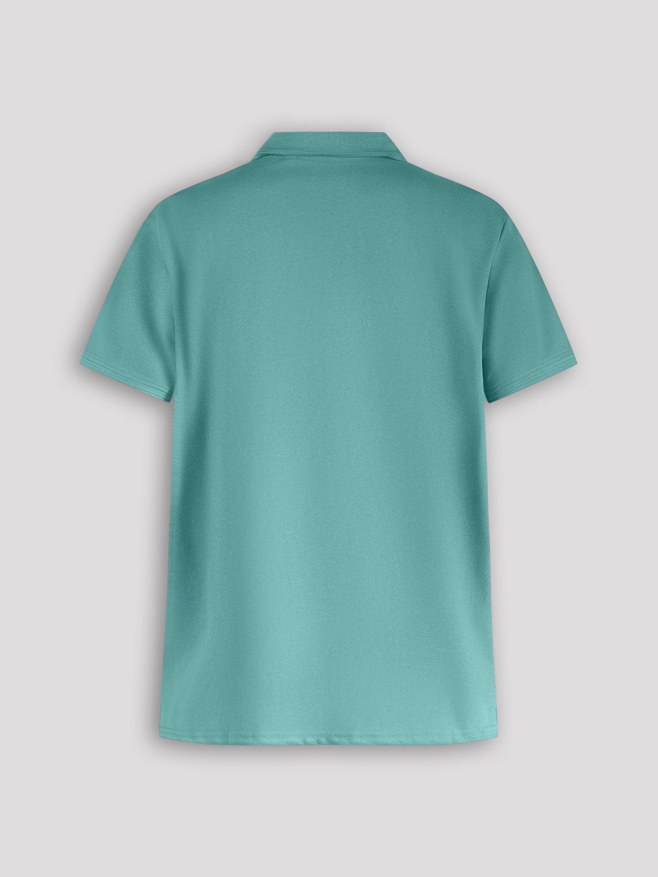 Polo with Solid Collar