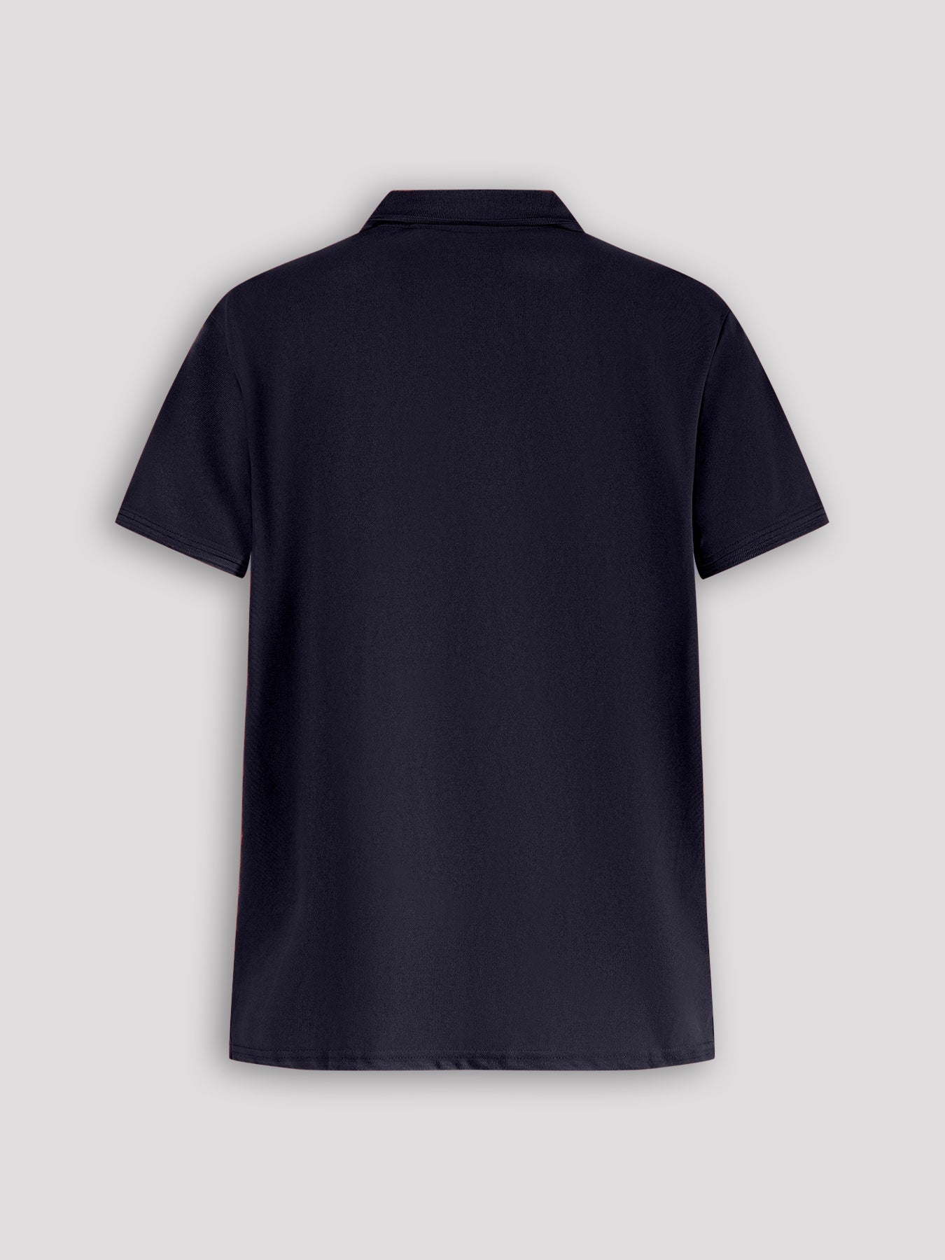 Polo with Solid Collar