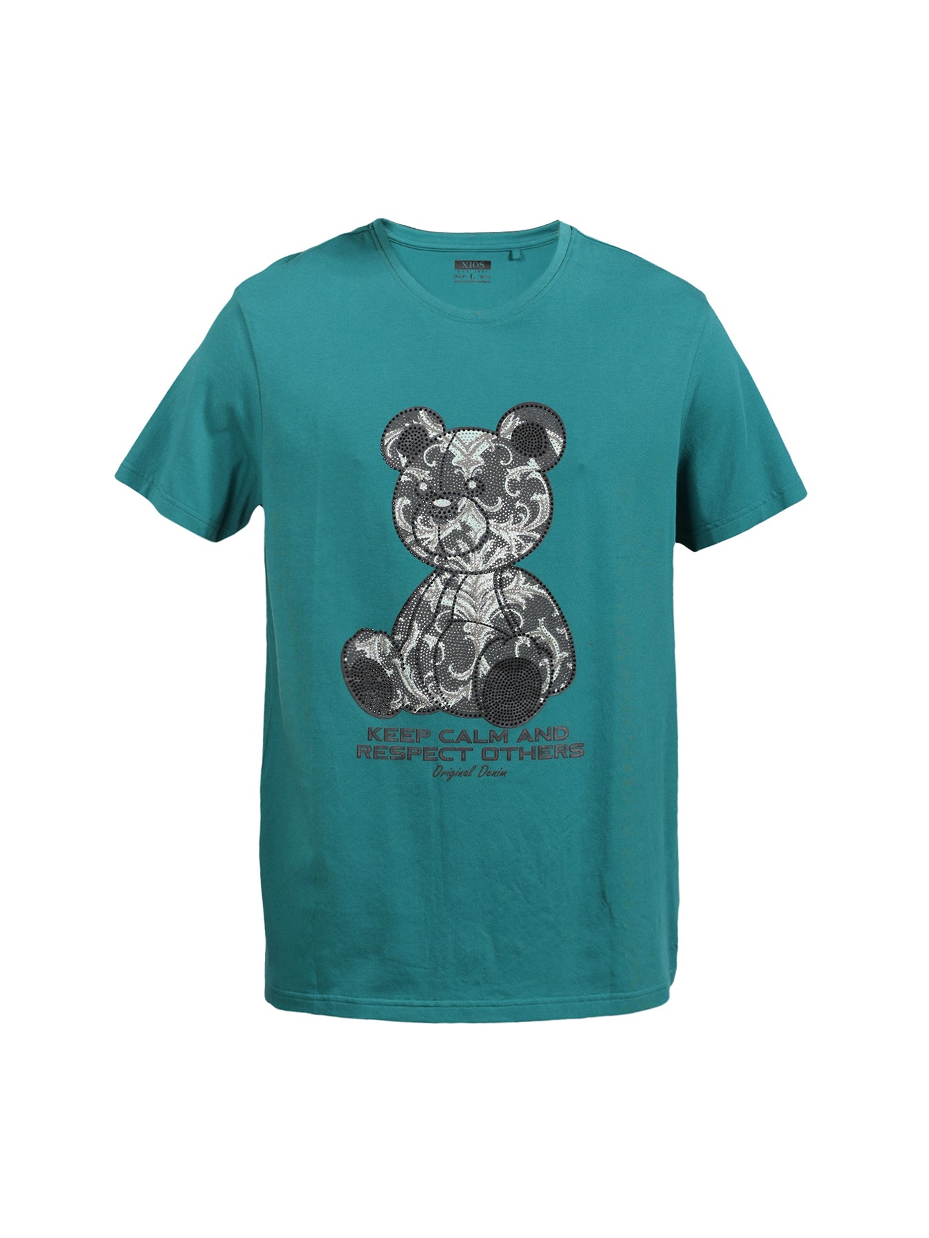 Keep Calm and Respect Others Teddy Bear Graphic Tee