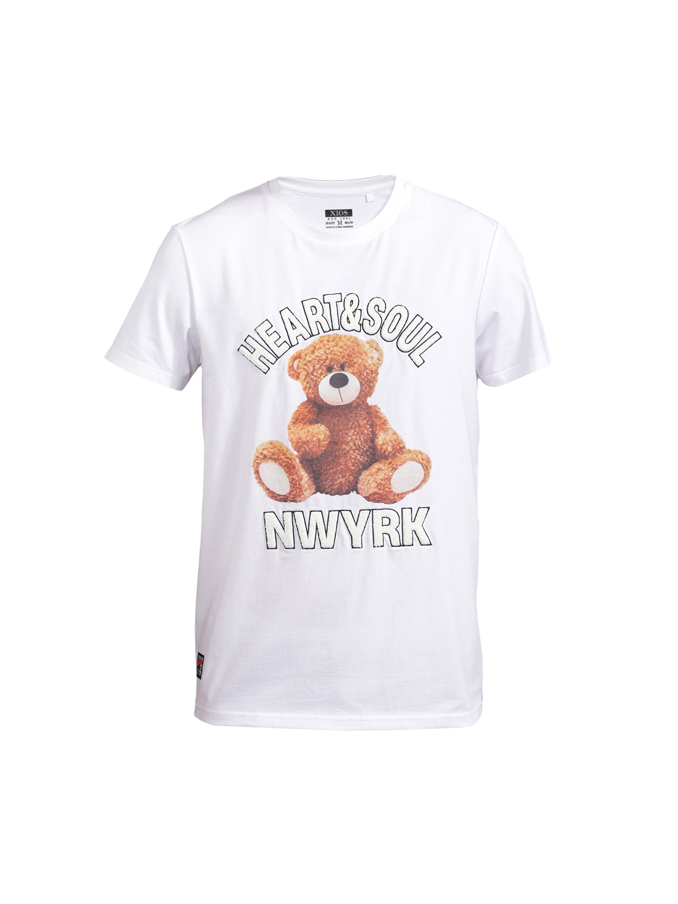 "Heart & Soul" Teddy Bear Graphic Tee