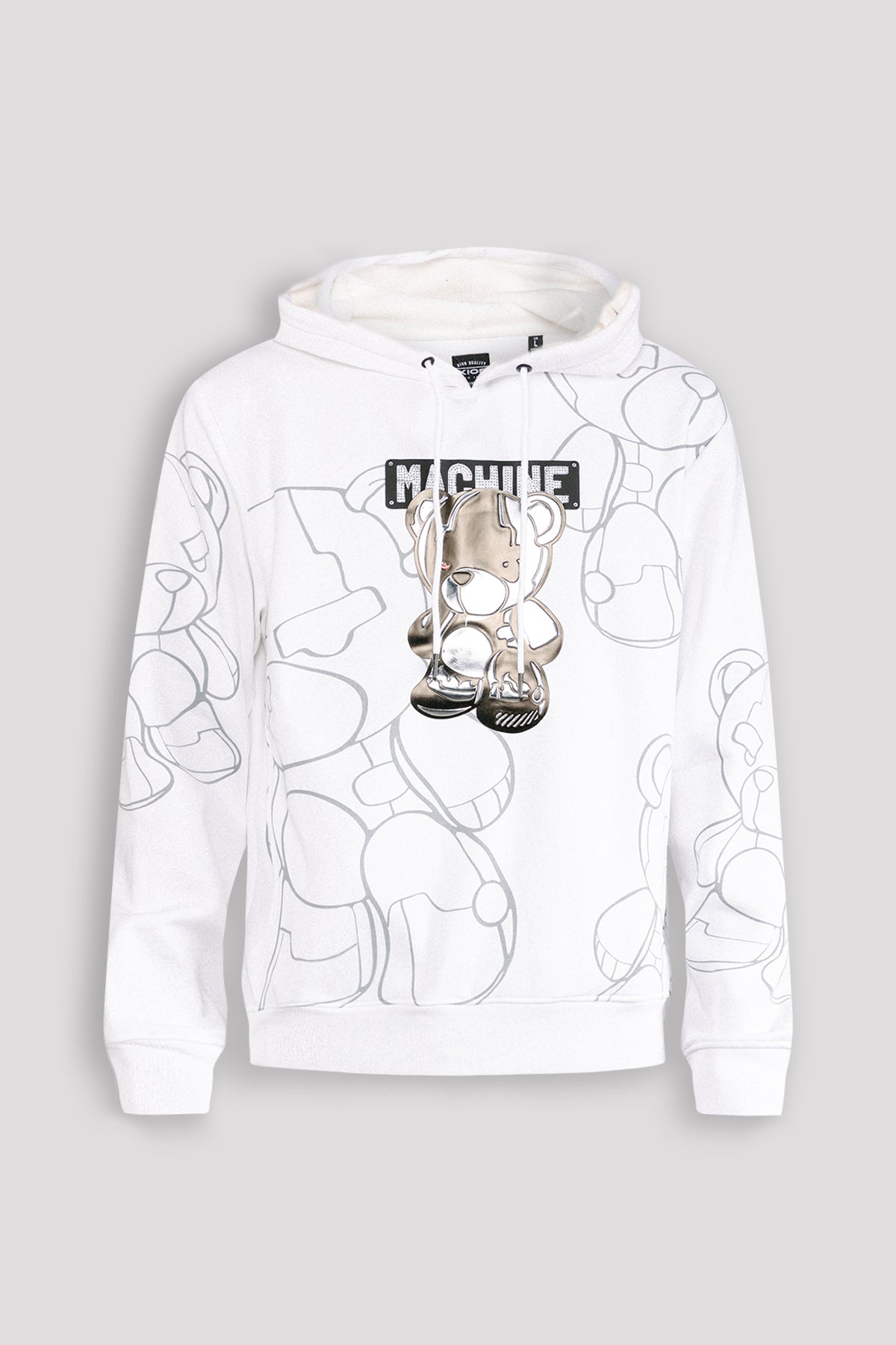 "Machine" Teddy Bear Hoodie