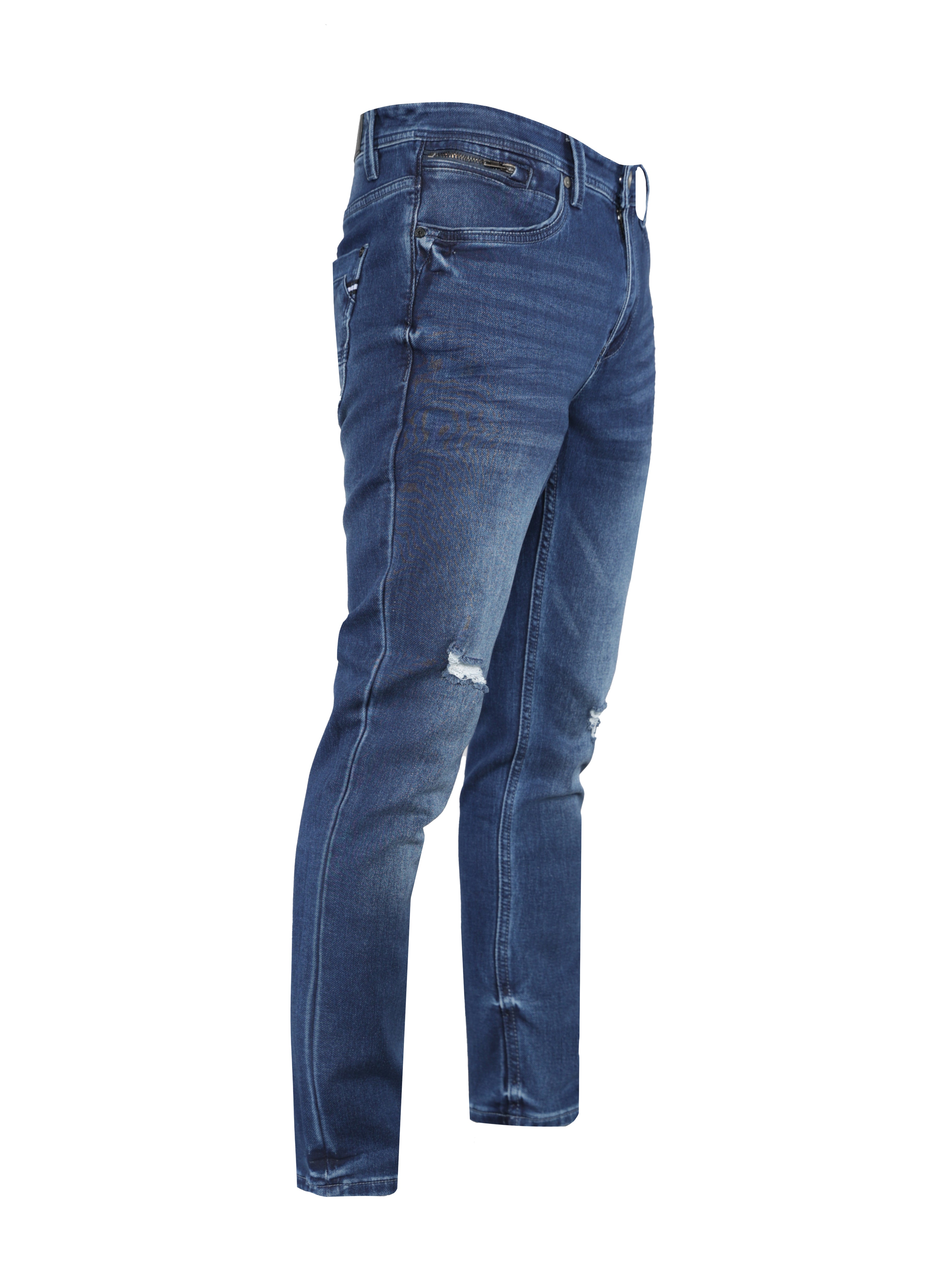 Skinny Jeans with Zipped Coin Pocket