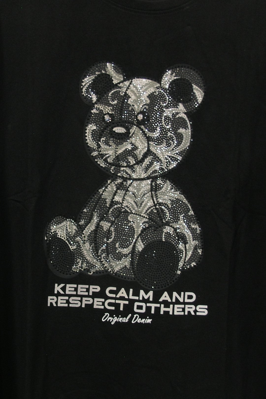 Keep Calm and Respect Others Teddy Bear Graphic Tee