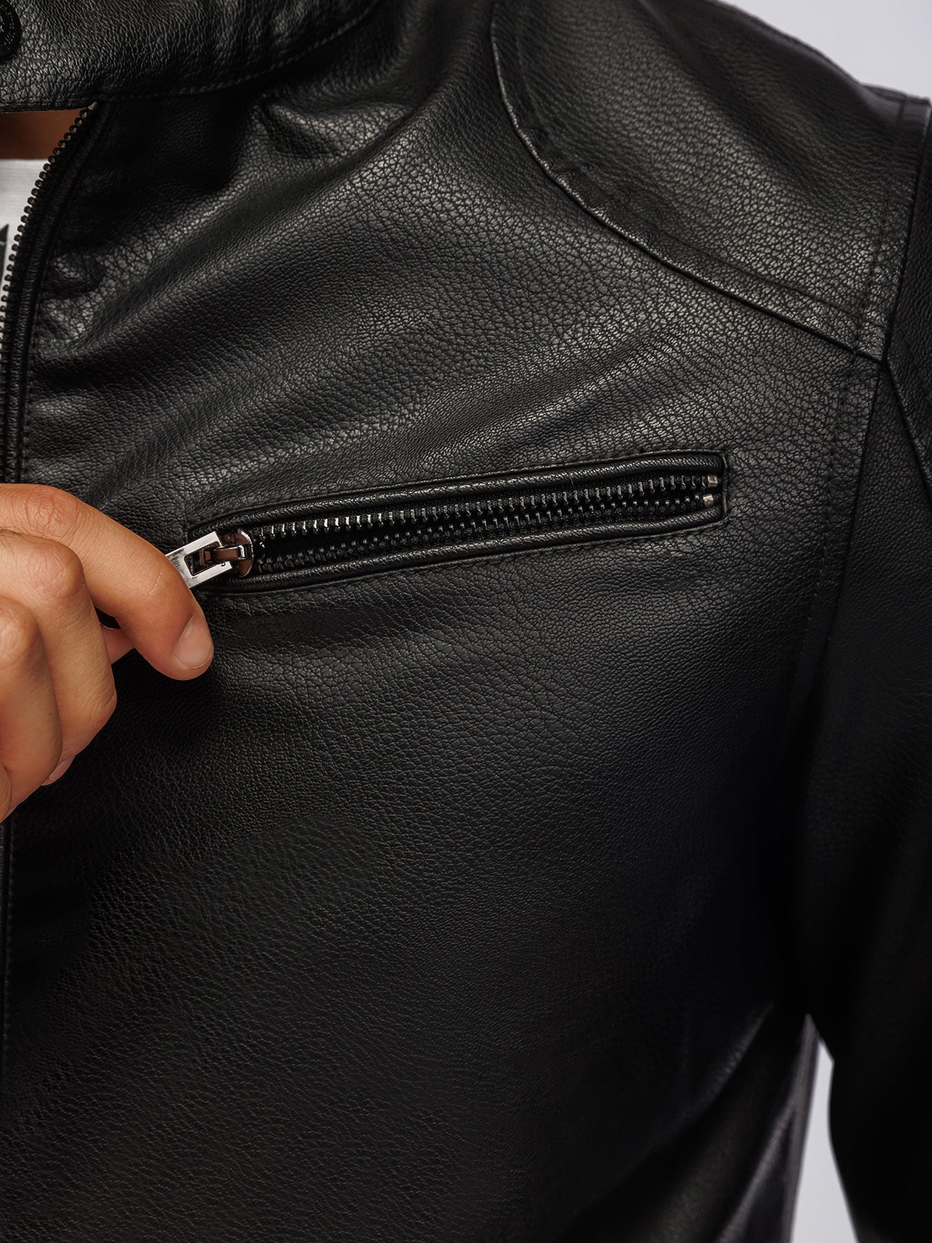 Leatherette Jacket