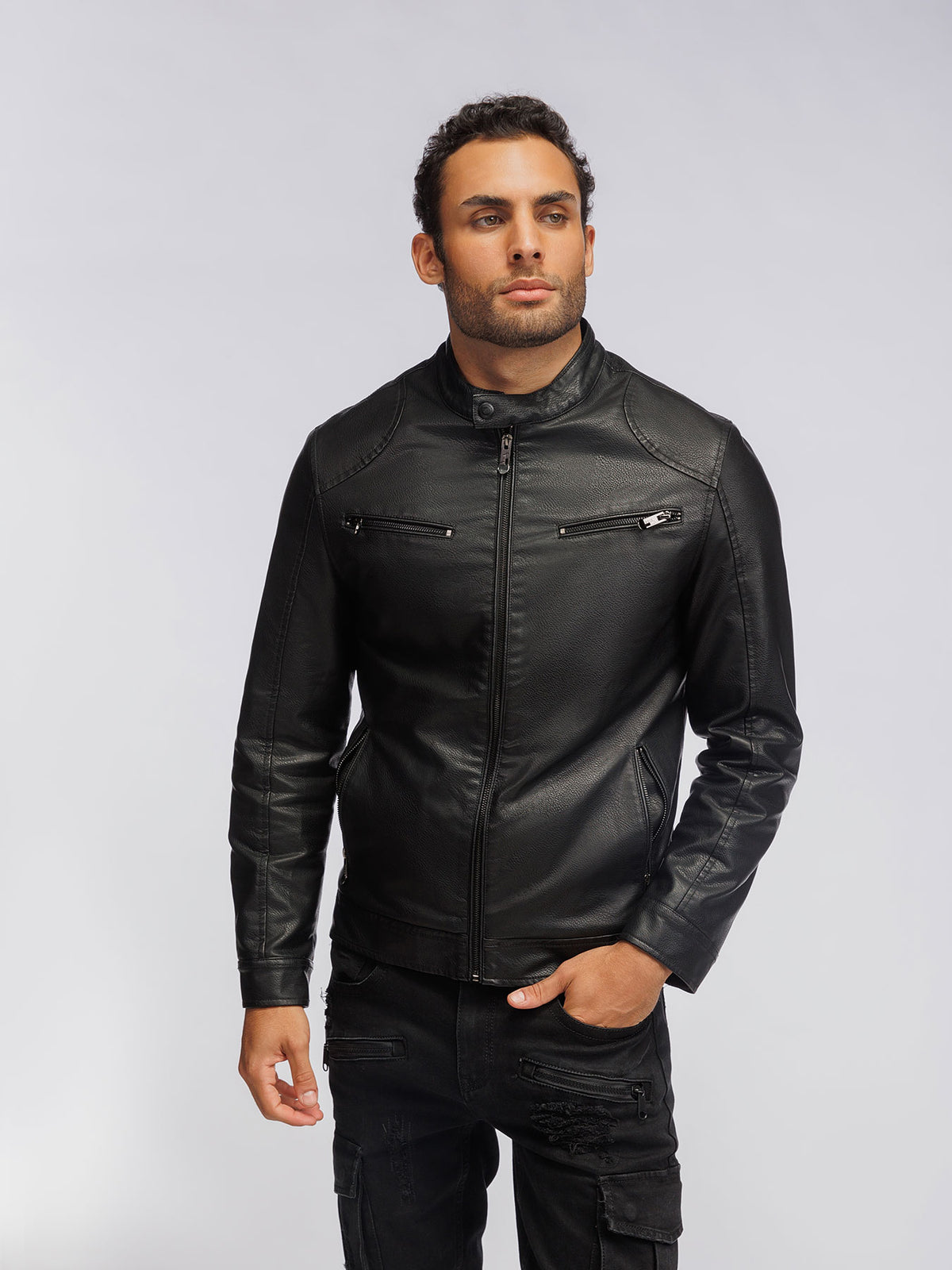 Leatherette Jacket - XIOS America